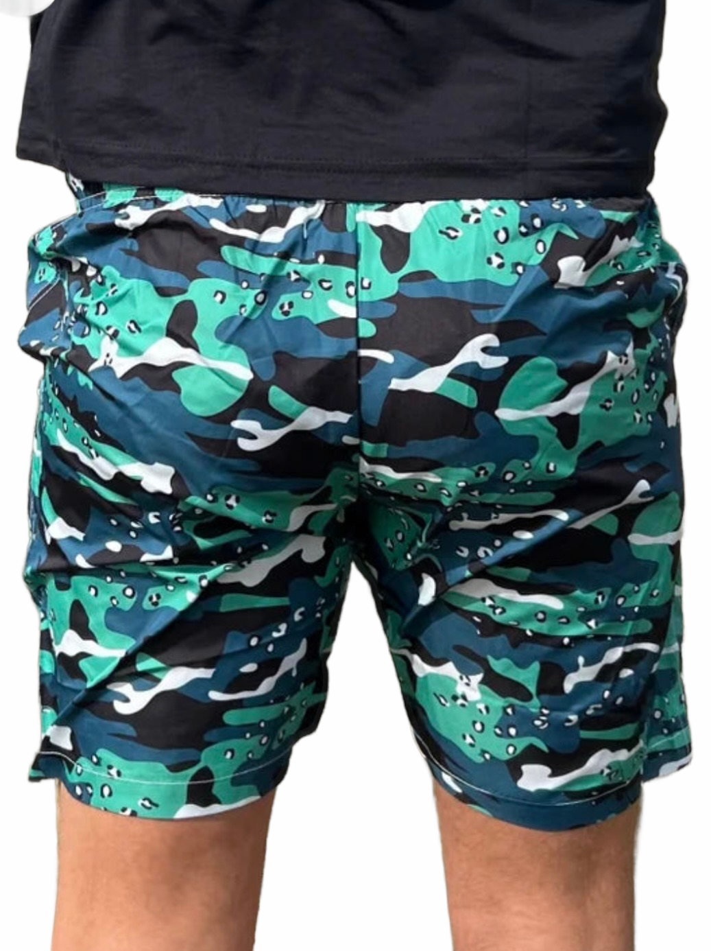 Camo Zwembroek - Groen - Flexxfashion Flexxfashion Camo Zwembroek - Groen