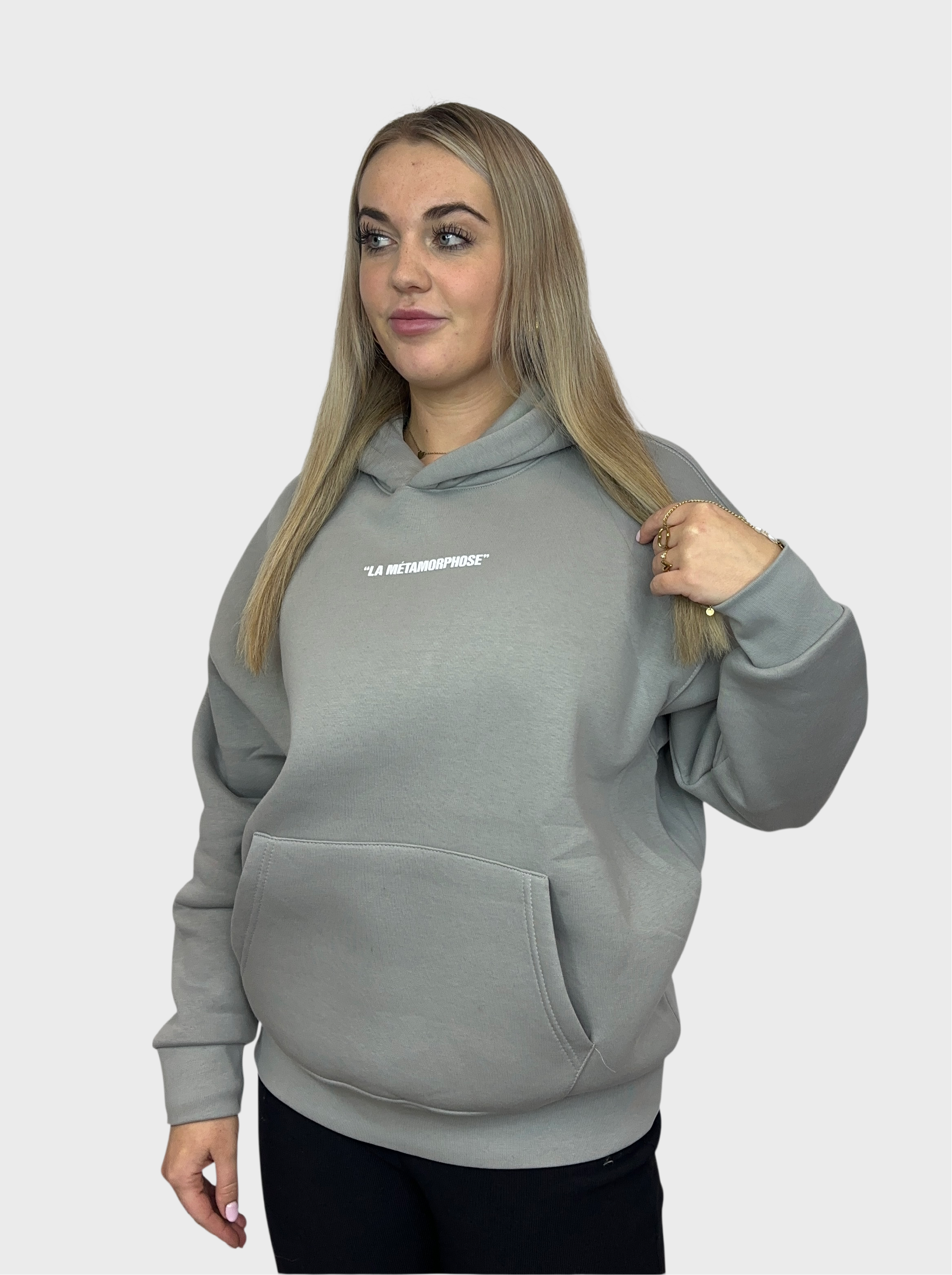 La Métamorphose Hoodie - Licht Grijs