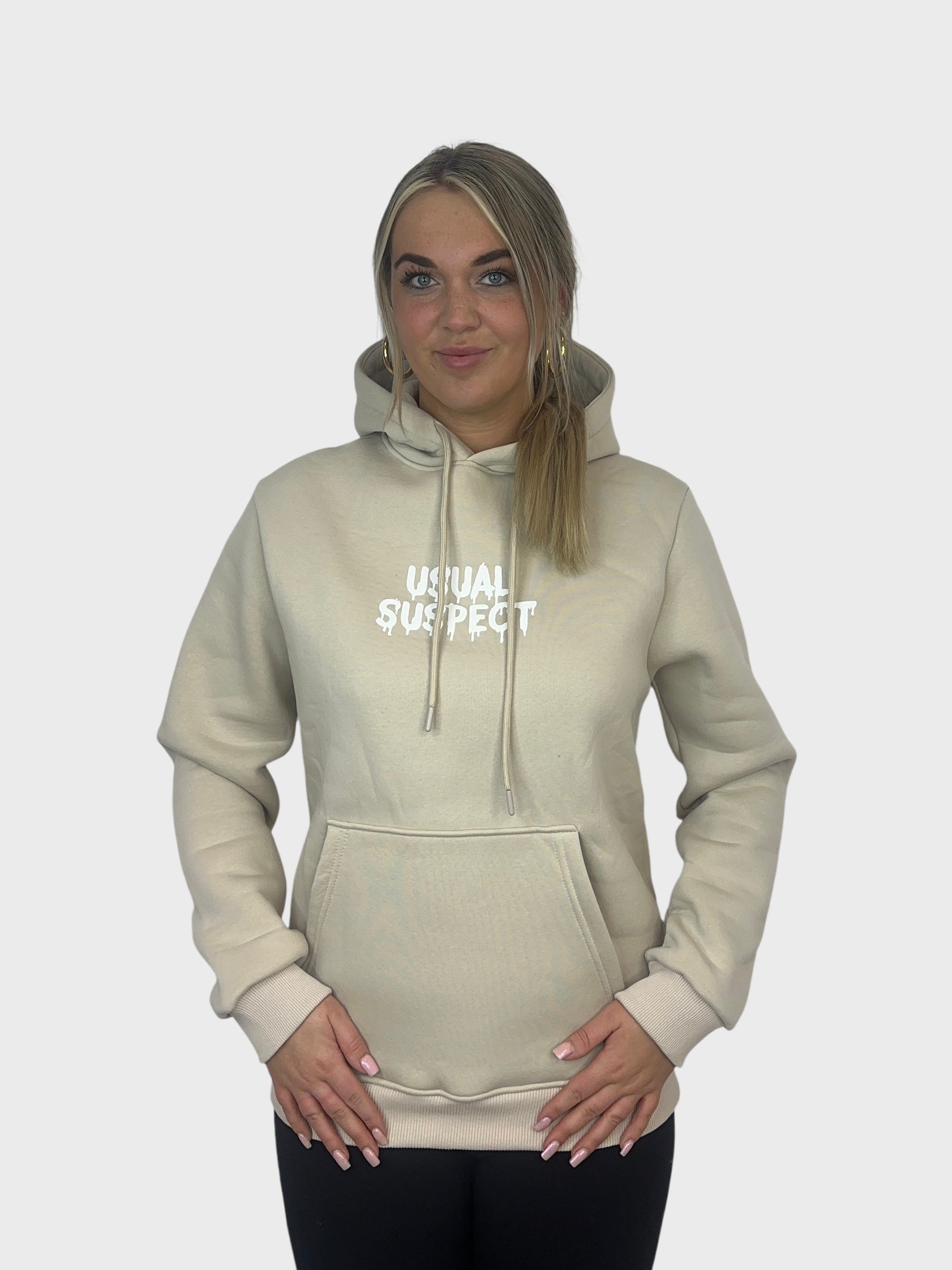 Usual Suspect Hoodie - Beige