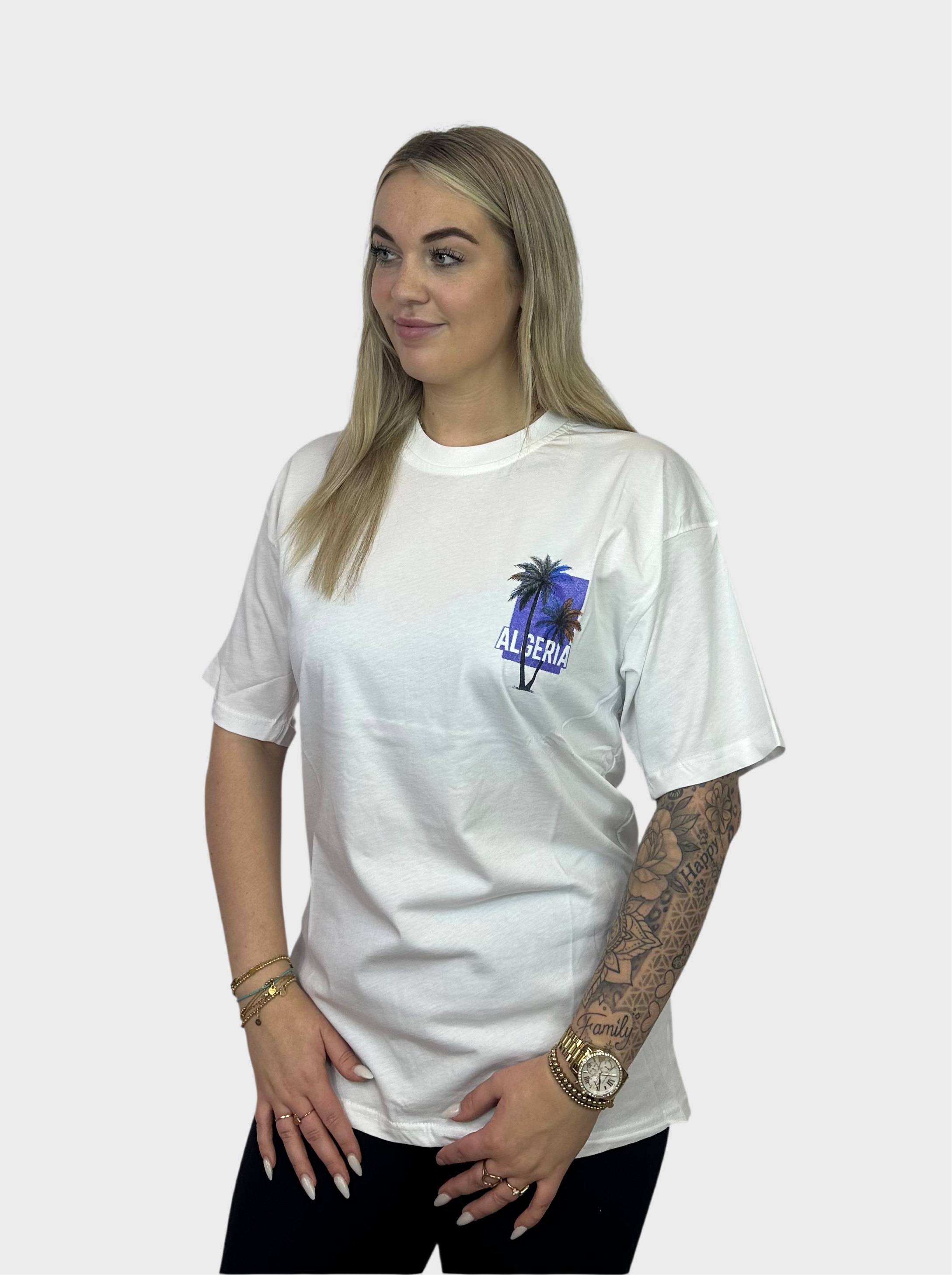 Algeria T-Shirt - Wit