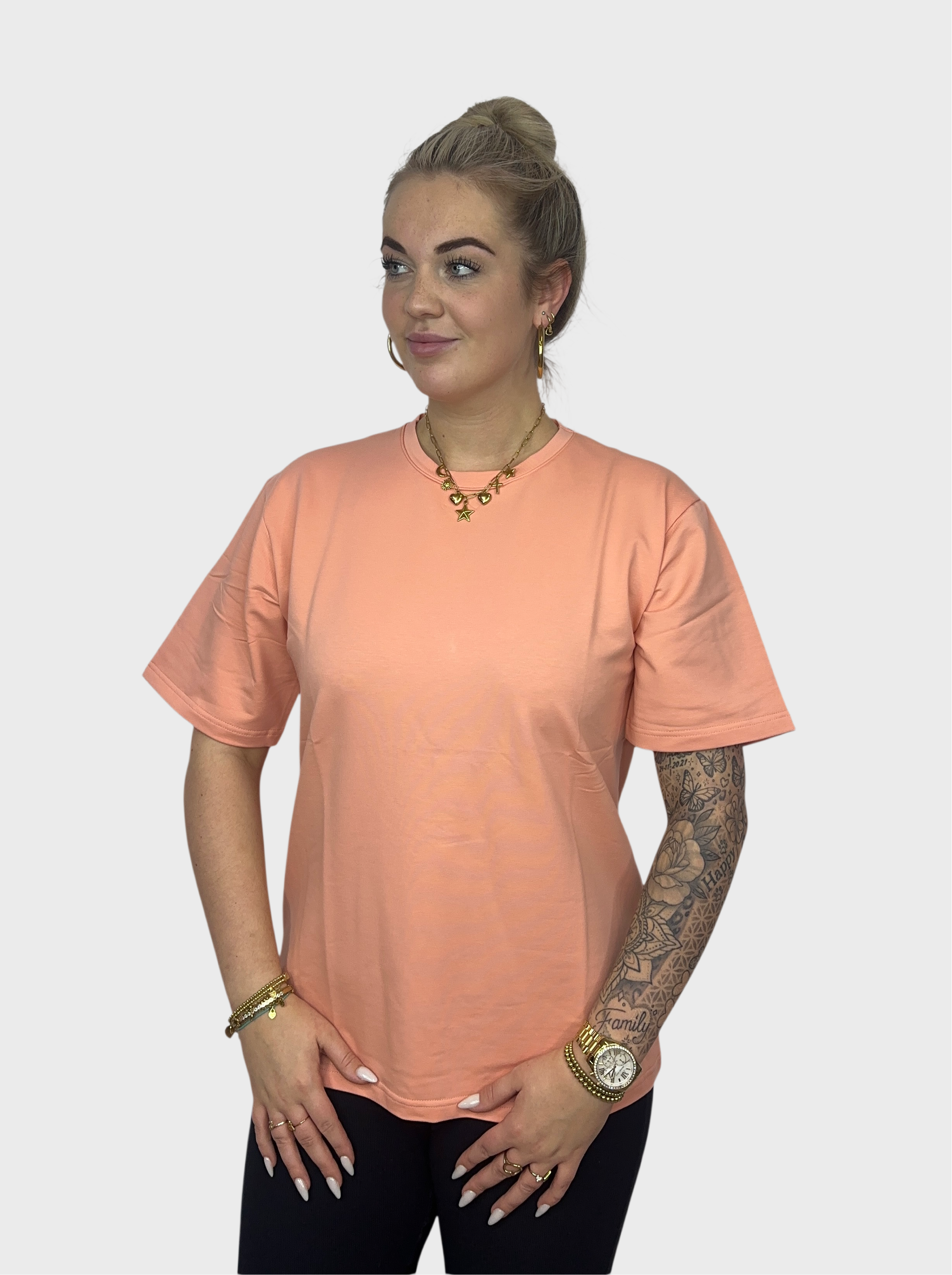 Basic T-Shirt - Koraal