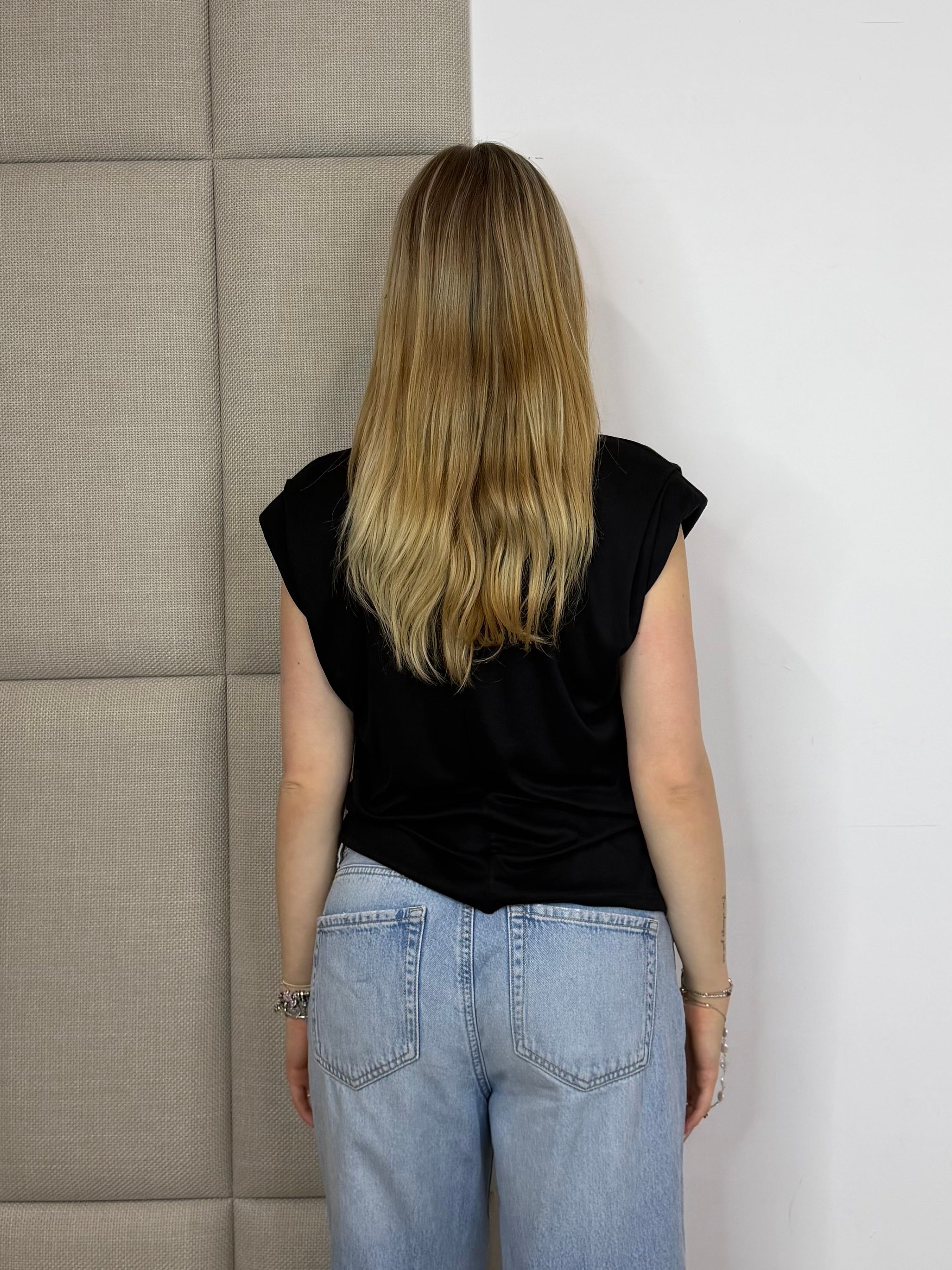 Cisca Top - Zwart