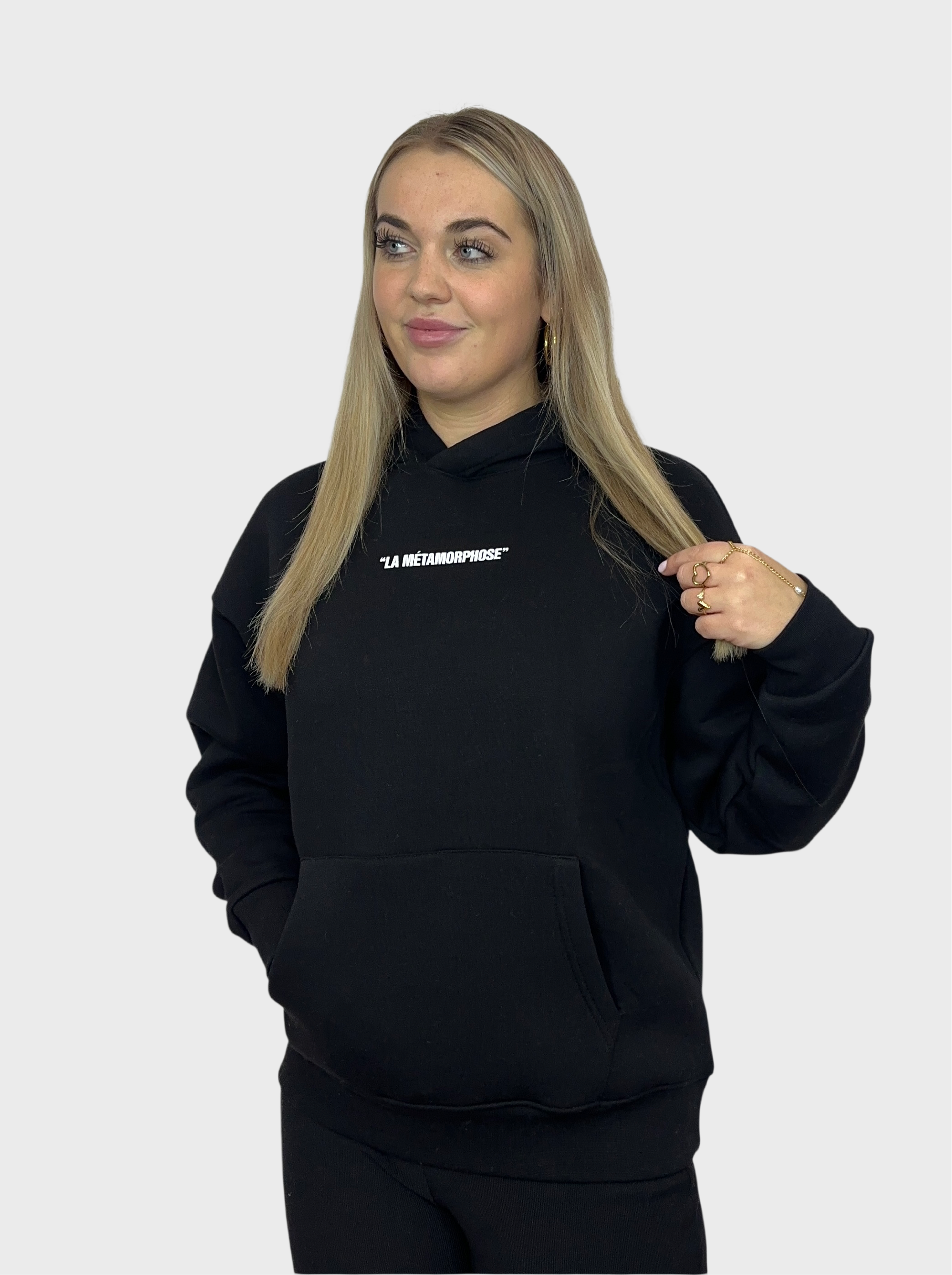 La Métamorphose Hoodie - Zwart