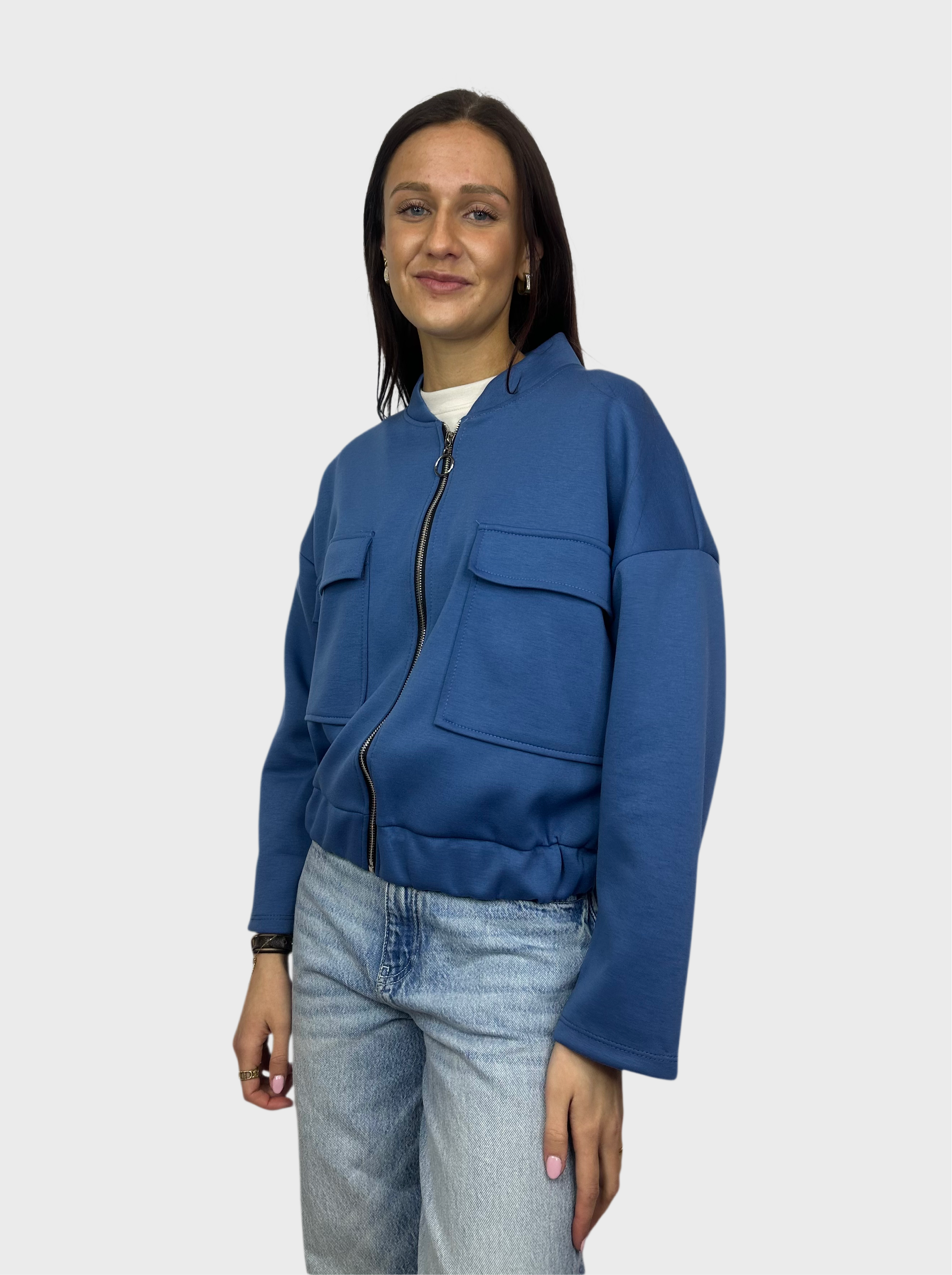 Cargo Jacket - Blauw