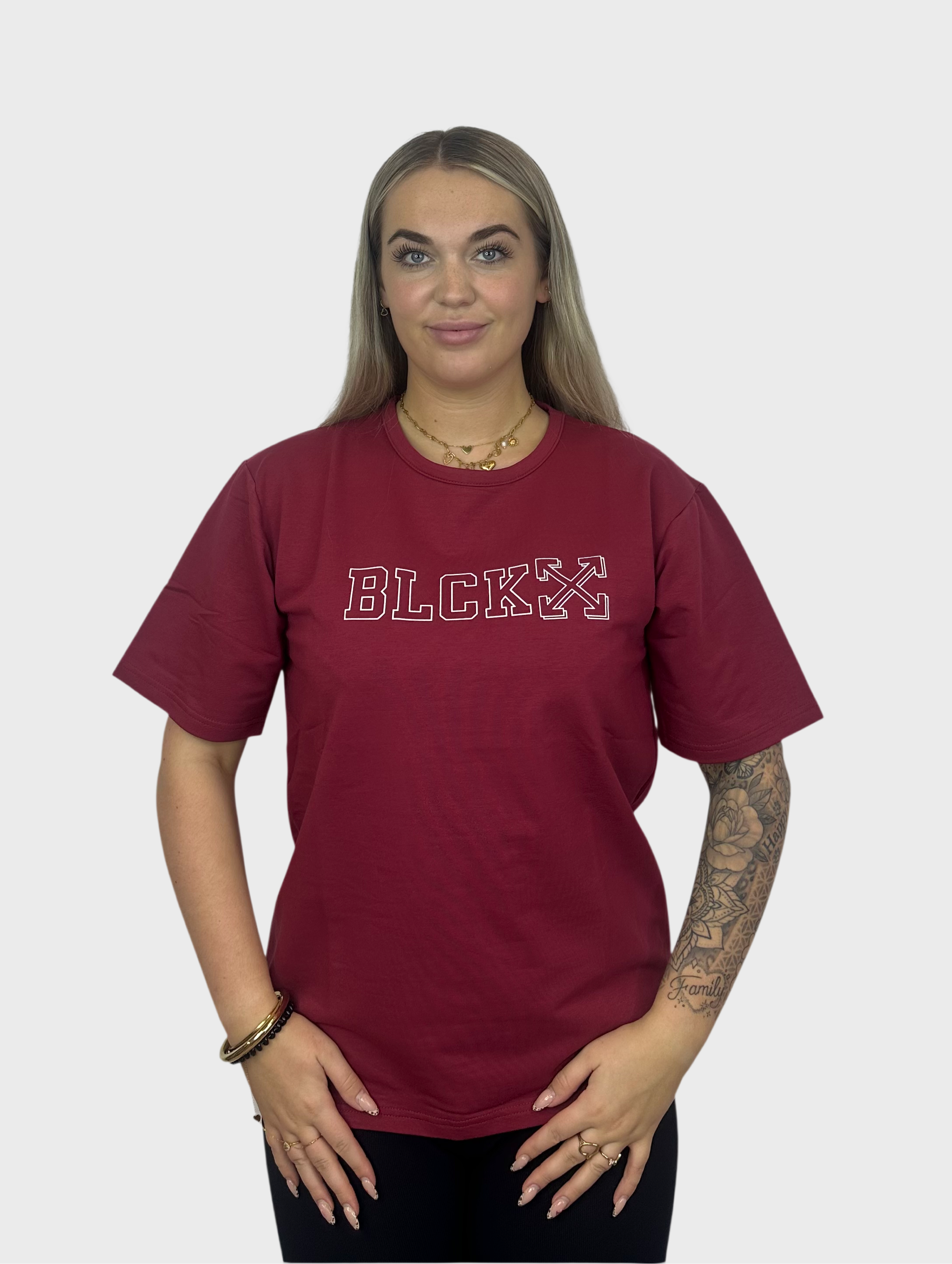 BLCKX T-Shirt - Bordeaux