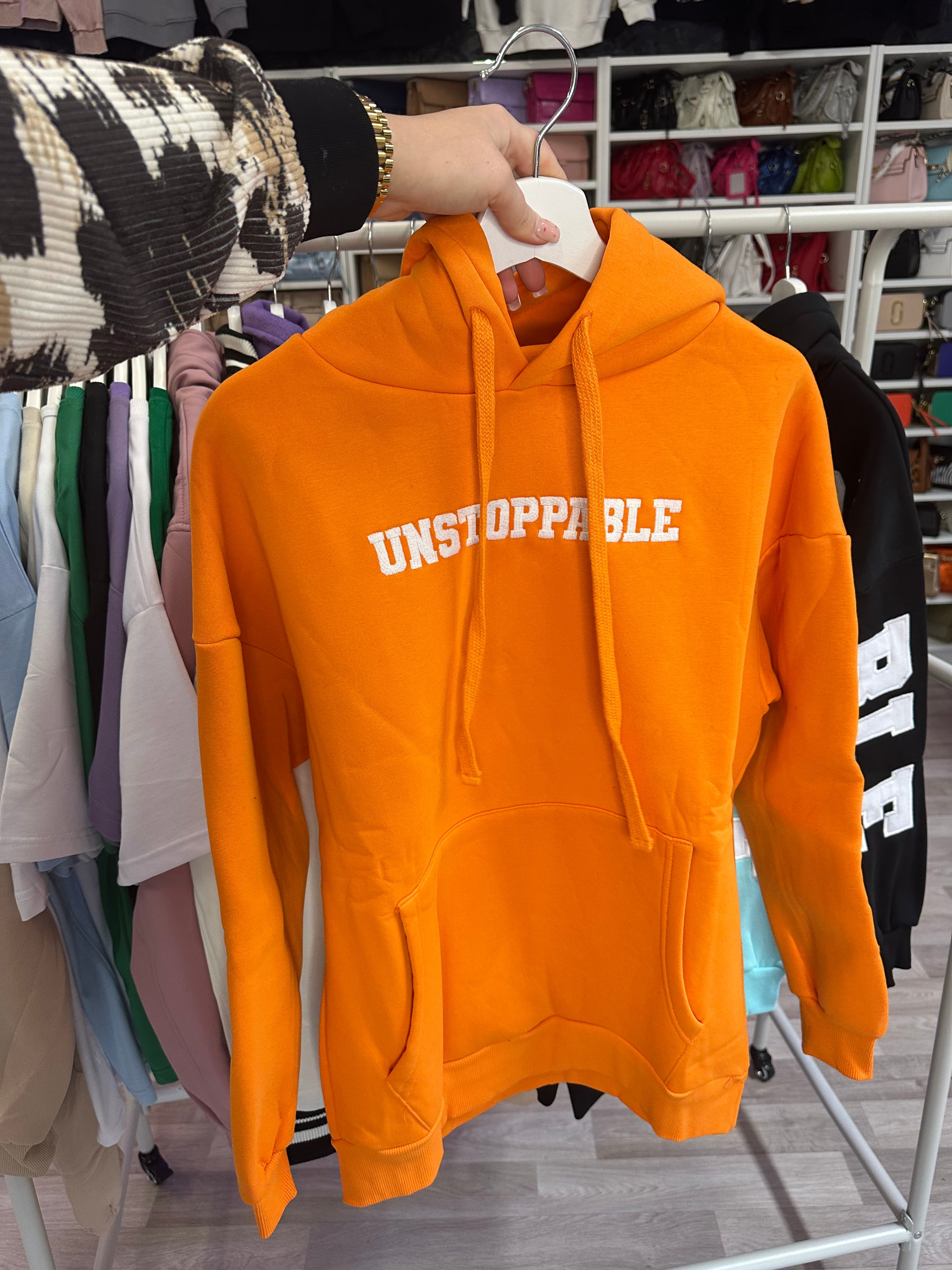 Unstoppable Hoodie - Oranje