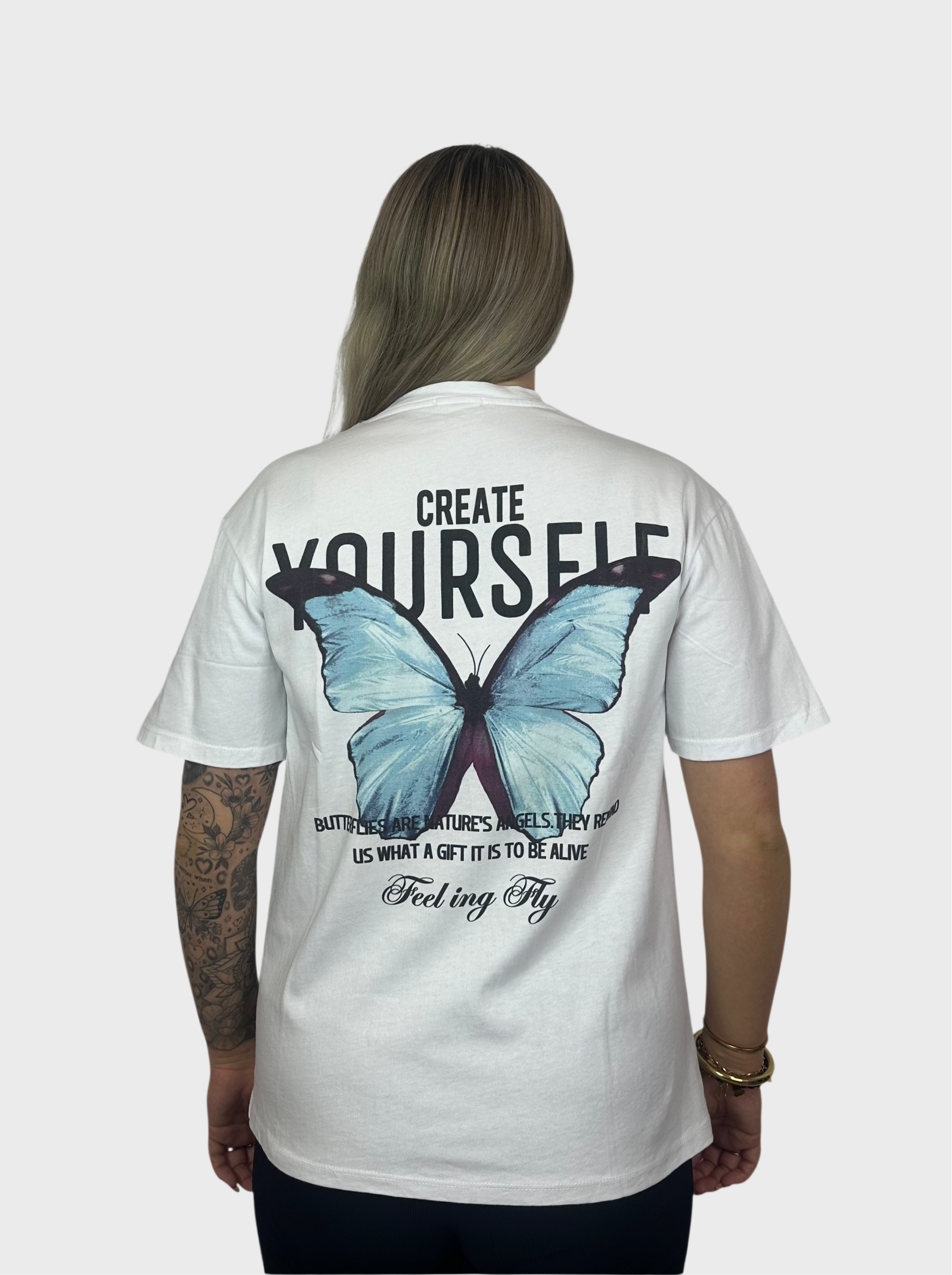 Love Yourself Shirt - Wit