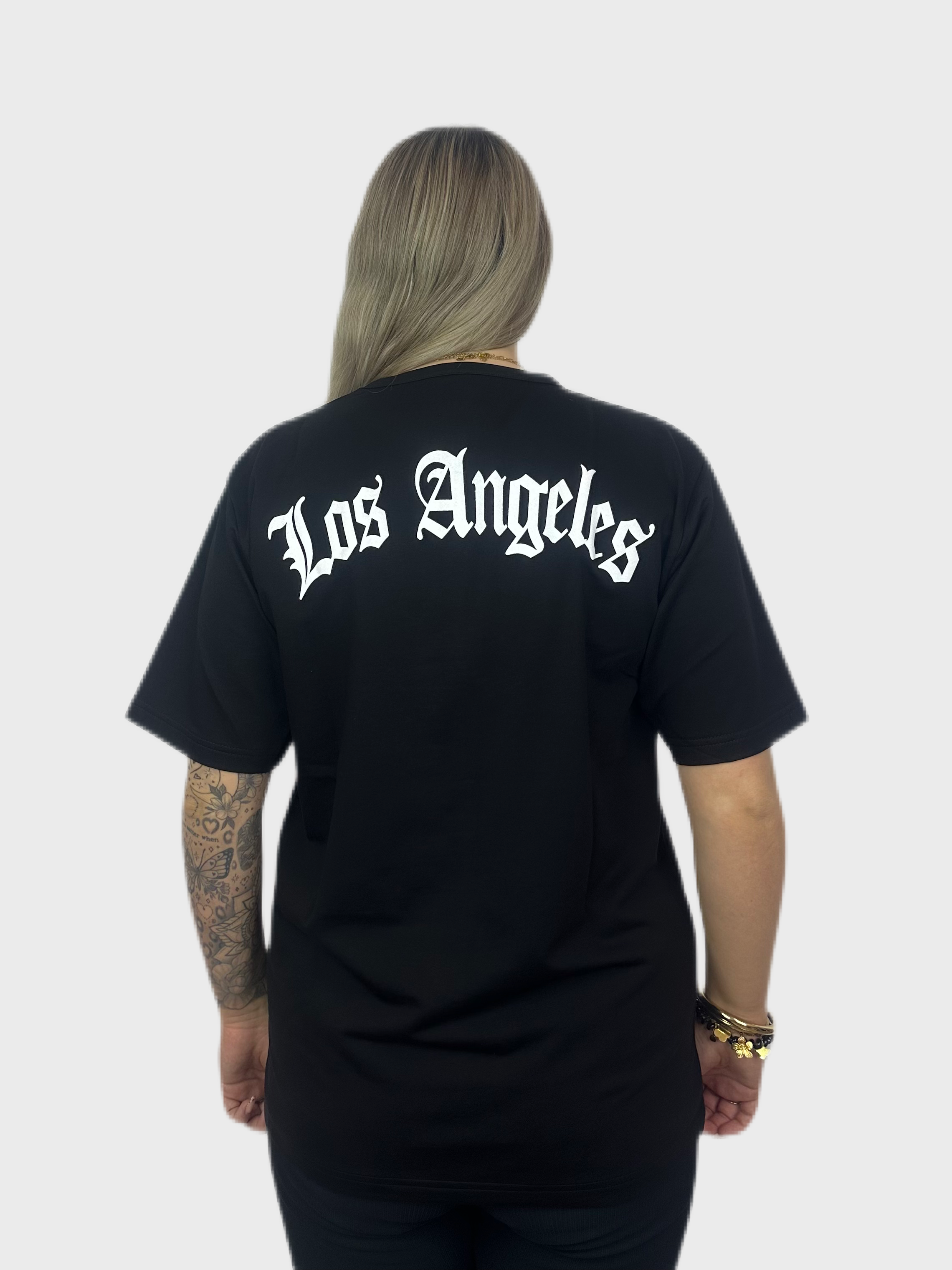 Los Angeles T-Shirt - Zwart