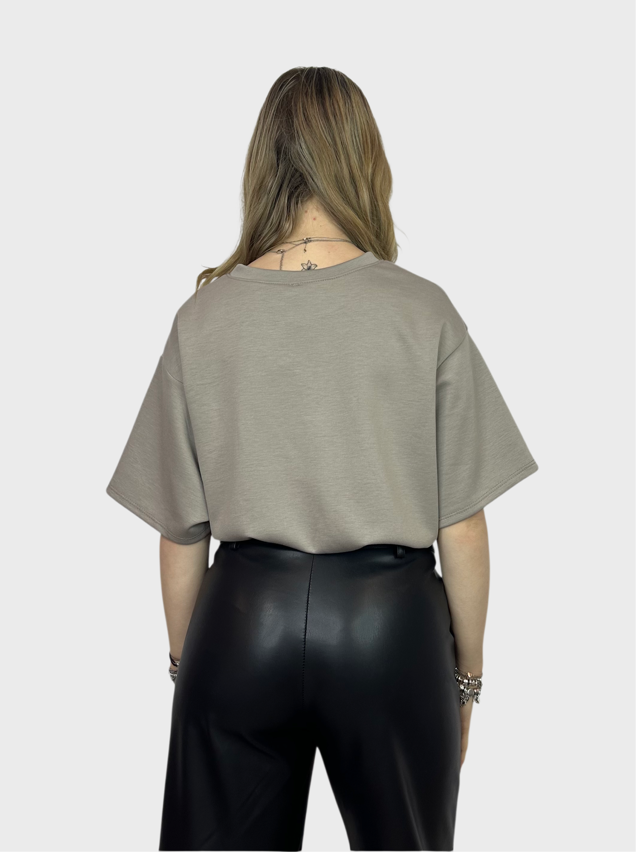 LA Leopard Top - Taupe