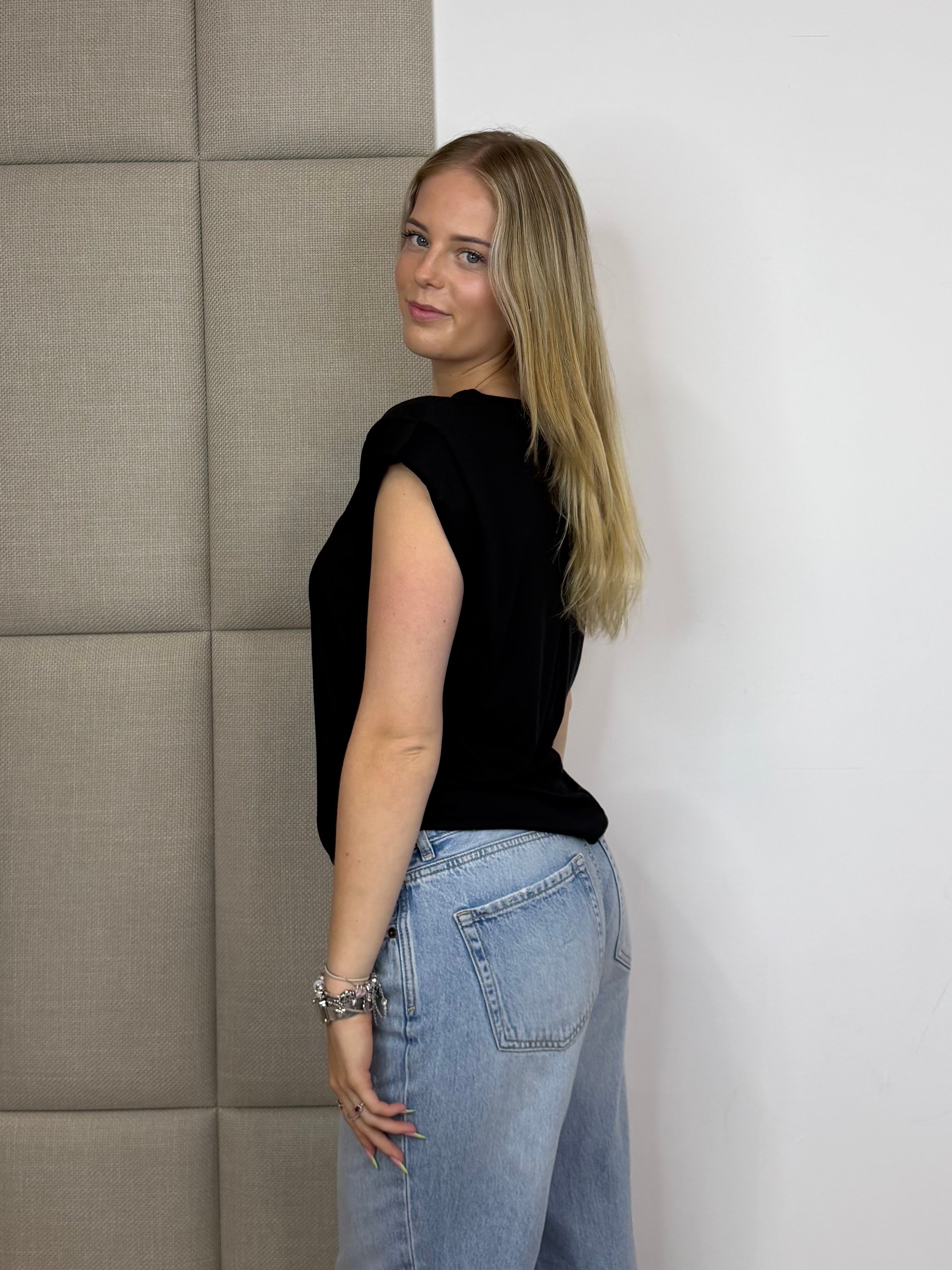 Cisca Top - Zwart