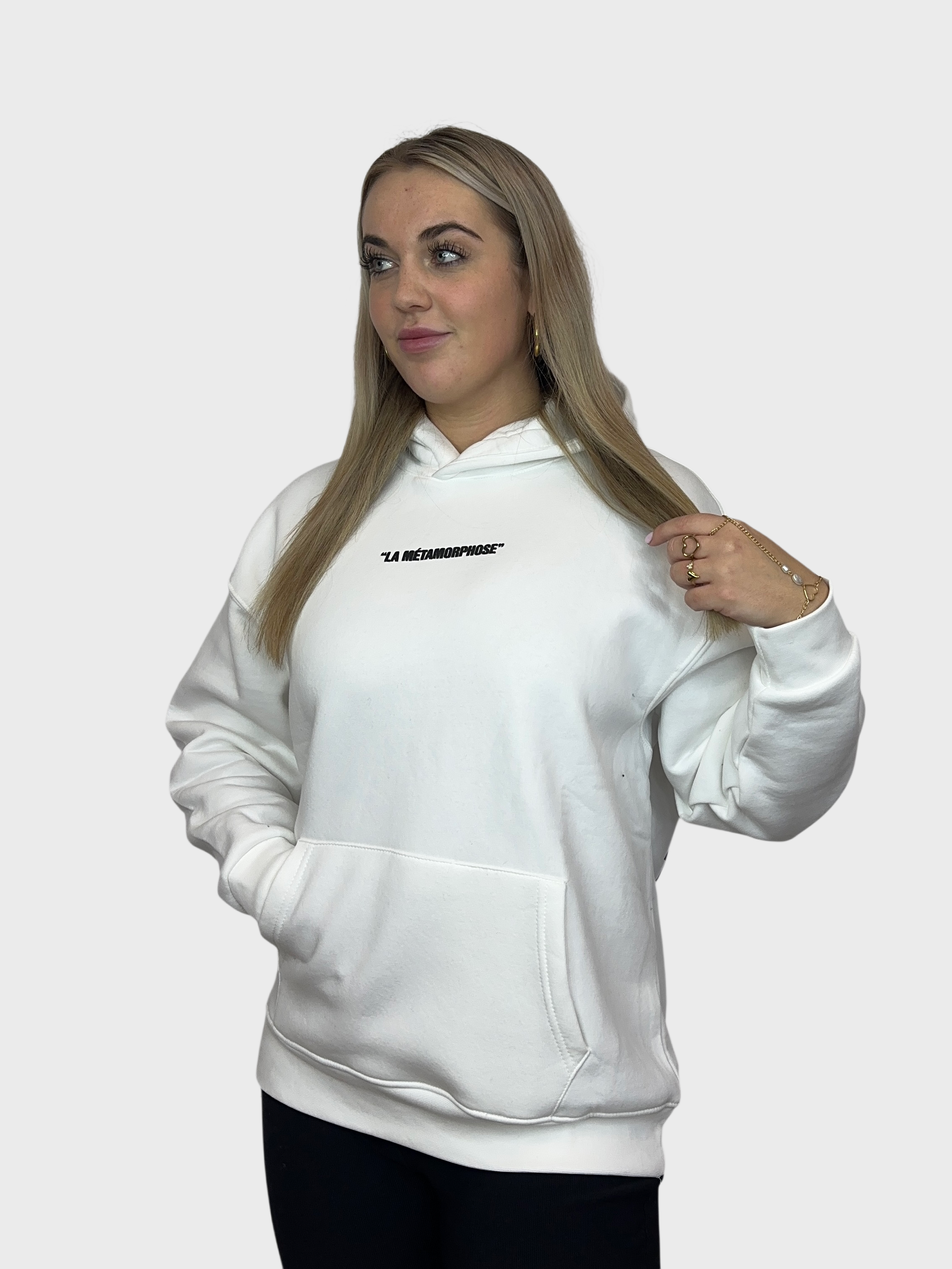 La Métamorphose Hoodie - Wit