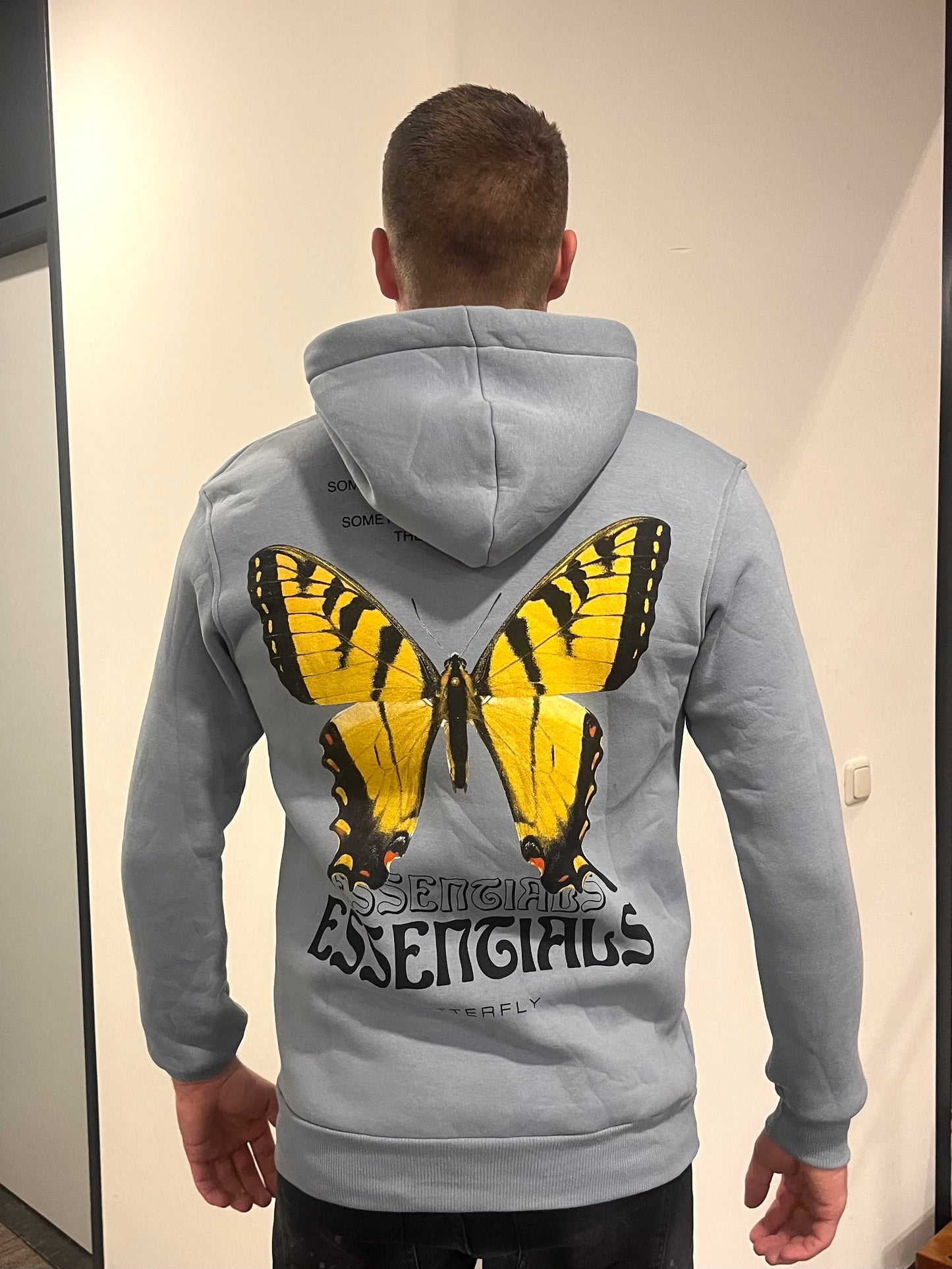 Essengials Butterfly Hoodie - Blauw