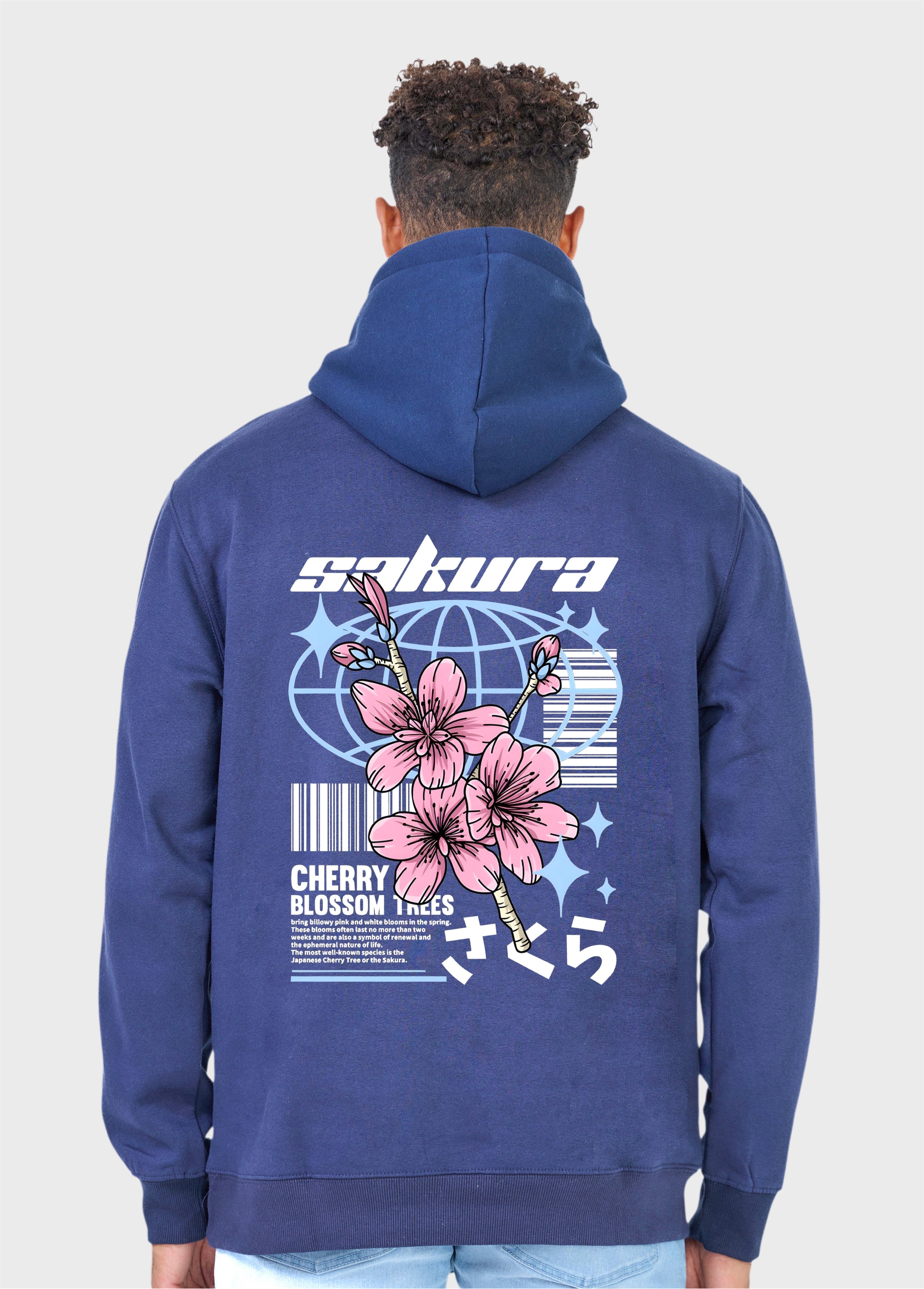 Sakura Hoodie - Navy