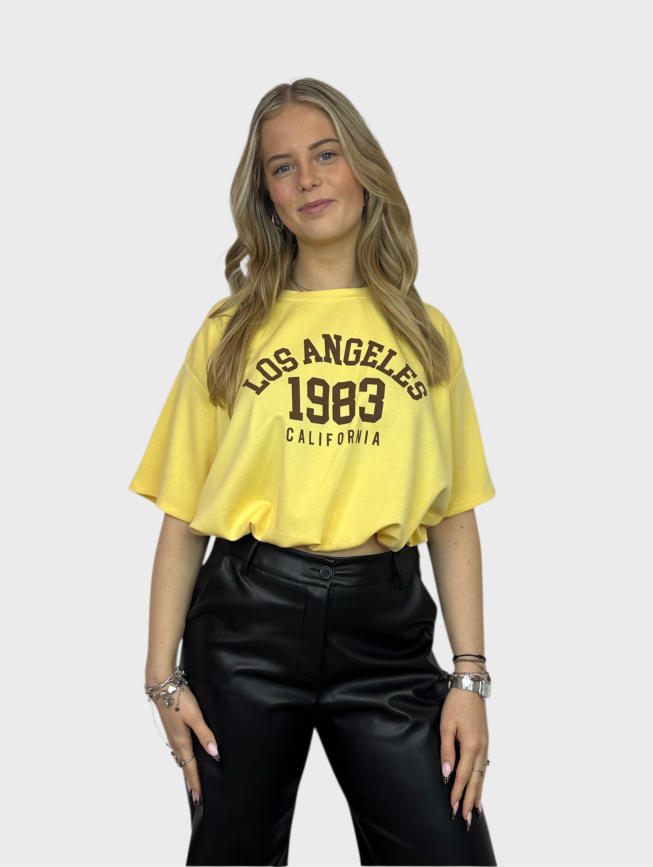 LA 1983 Top - Geel
