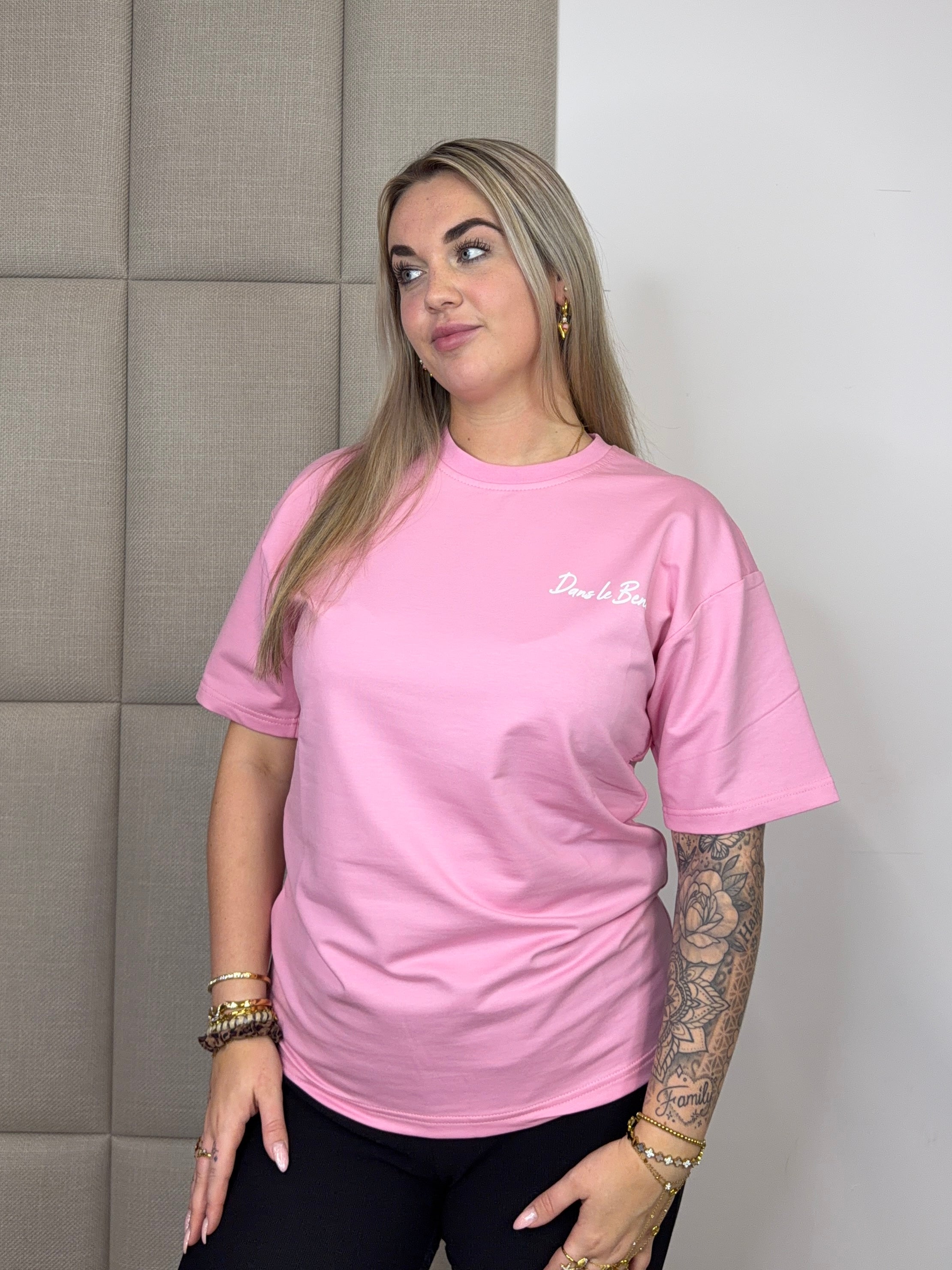 Teddy T-Shirt - Roze
