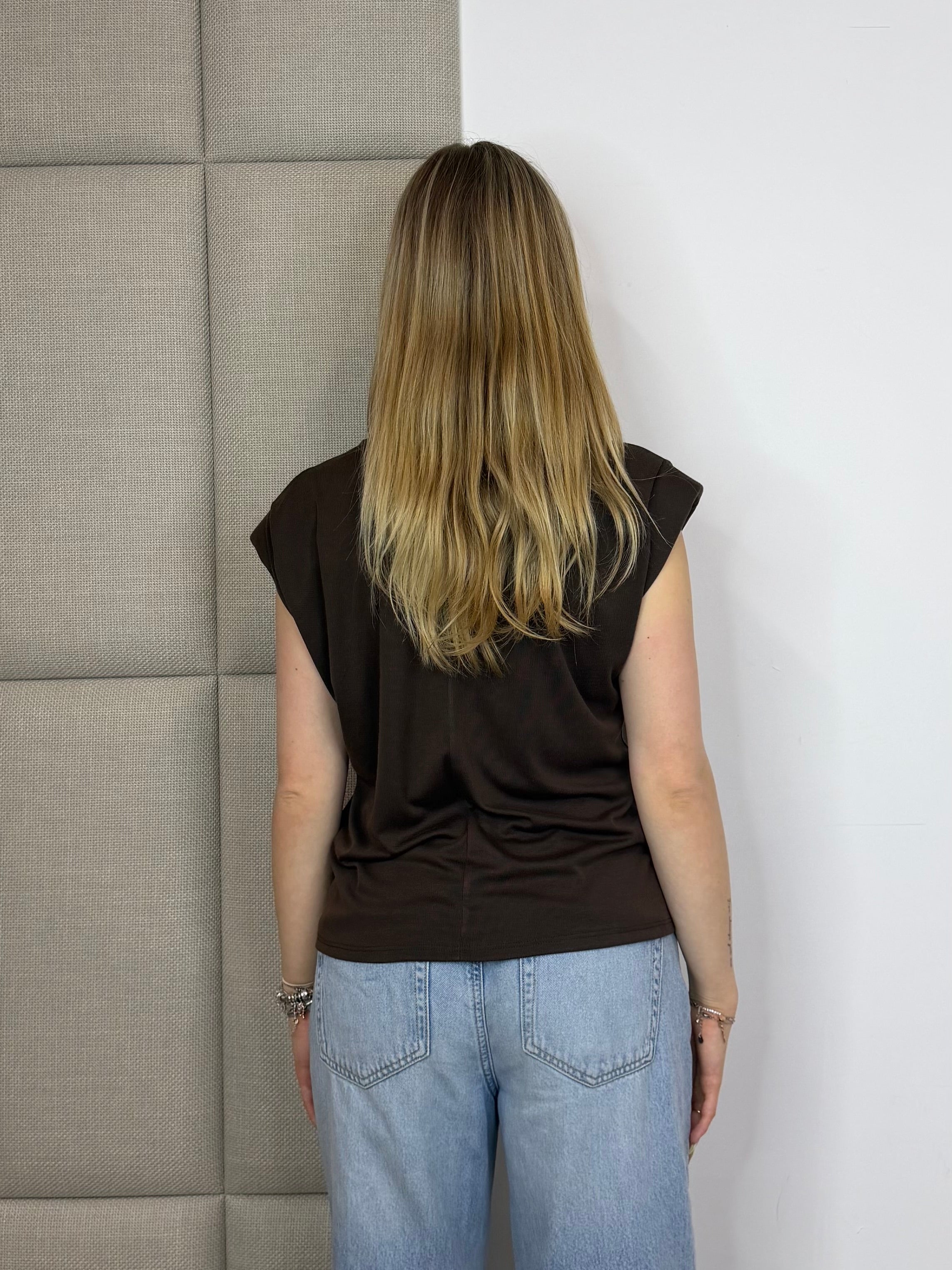 Cisca Top - Bruin