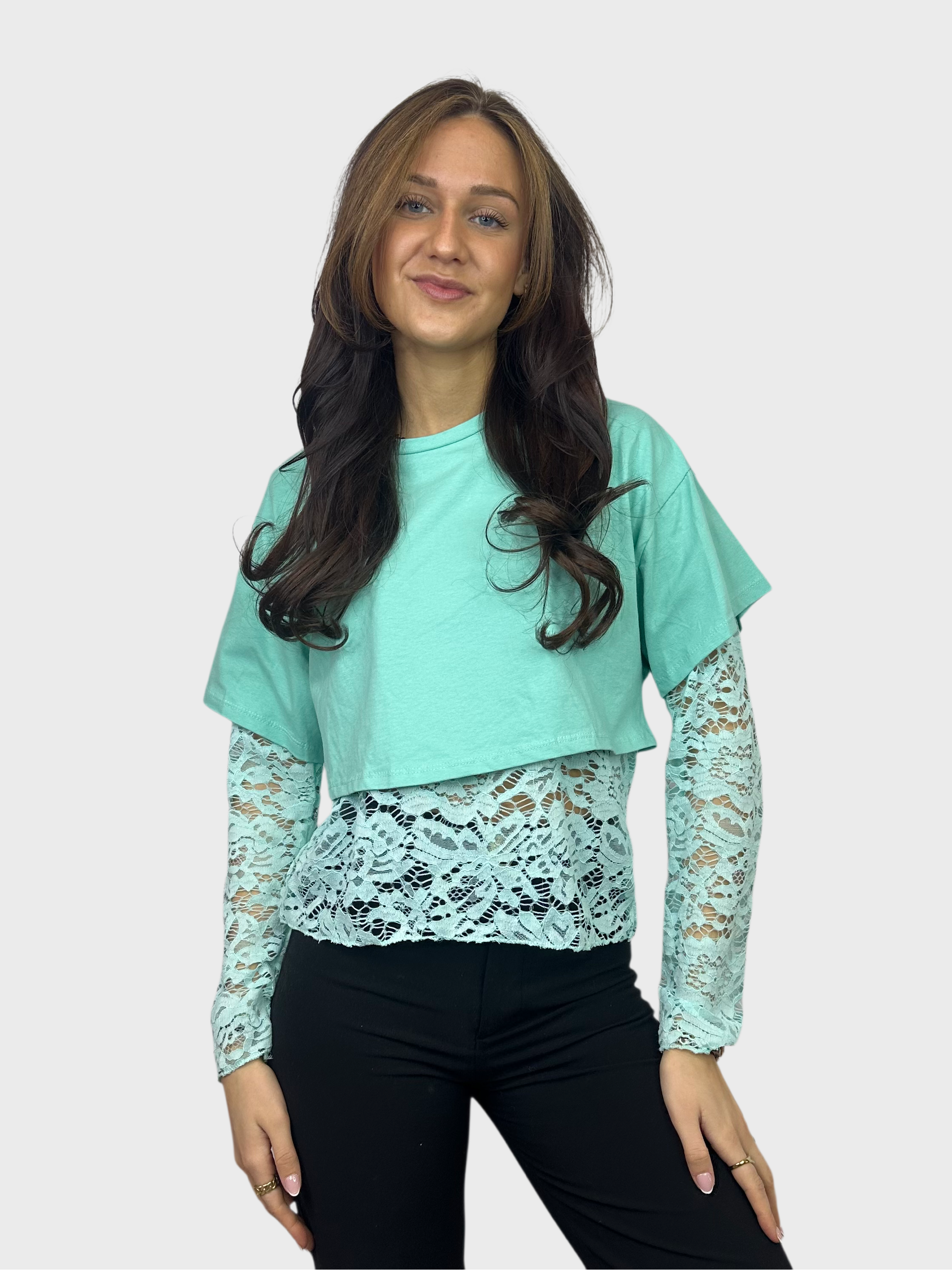 Layered Top - Mint