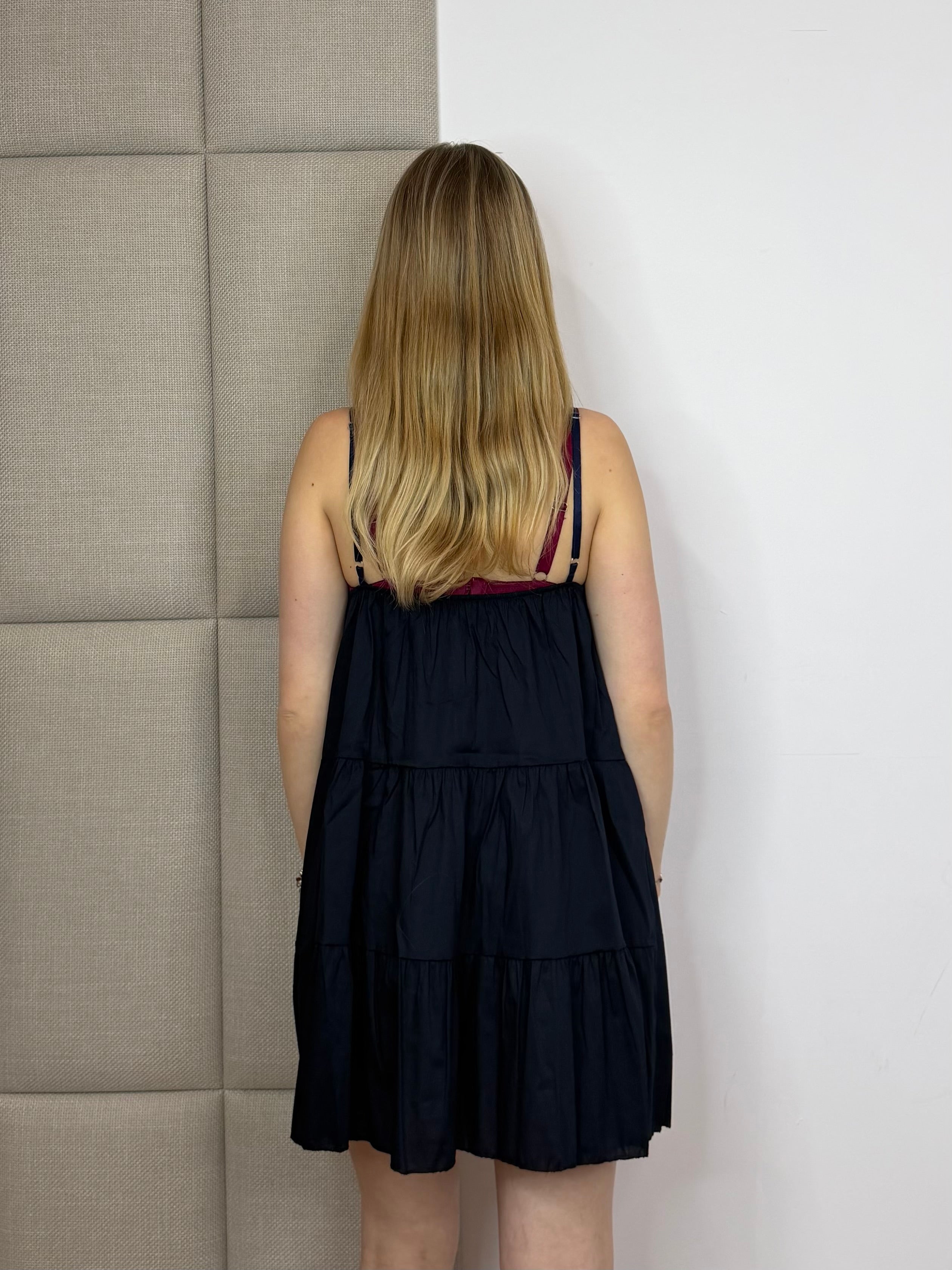 Chantal Dress - Navy