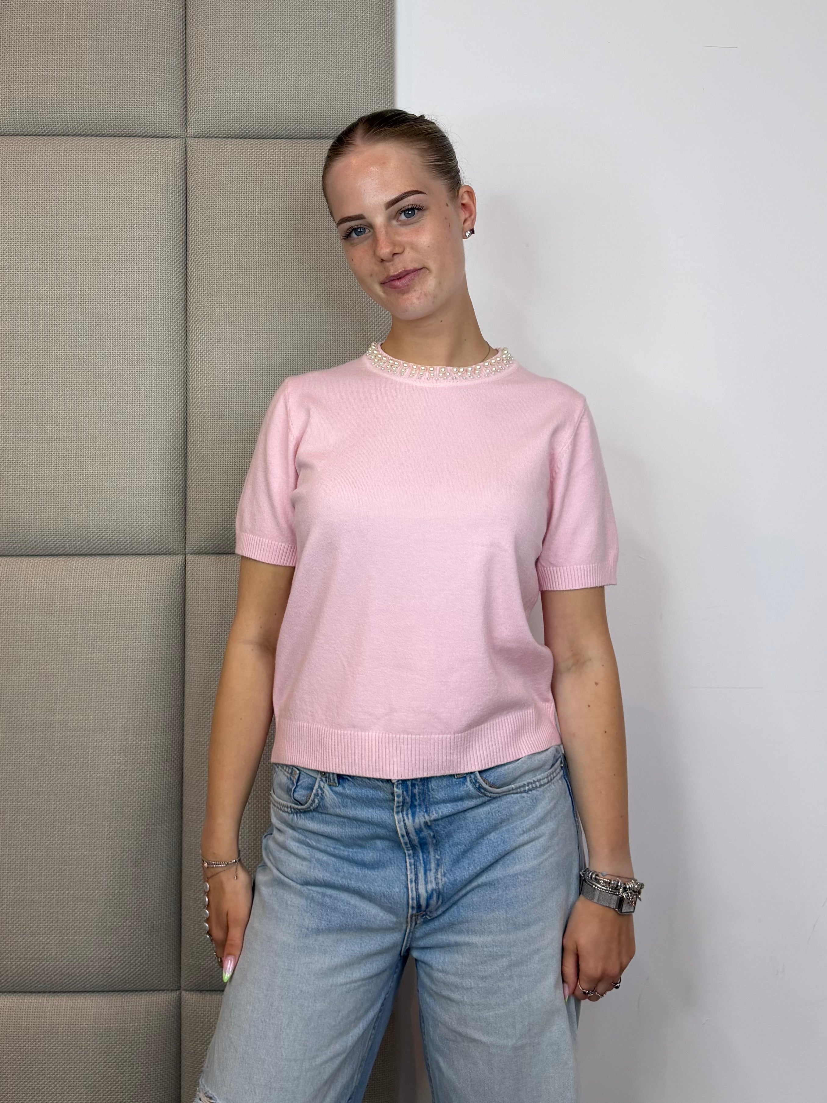 Parel Top - Roze