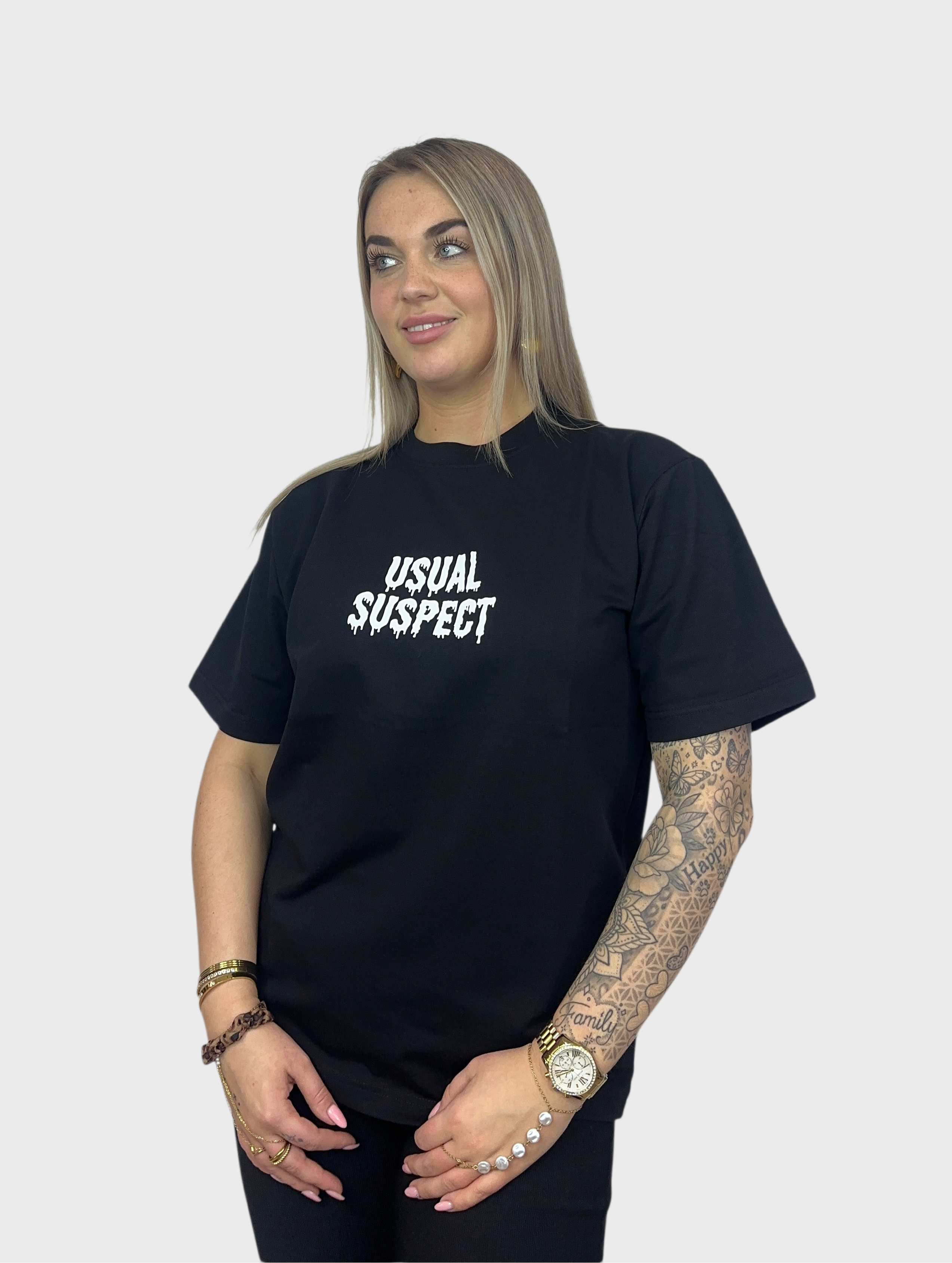 Usual Suspect T-Shirt - Zwart