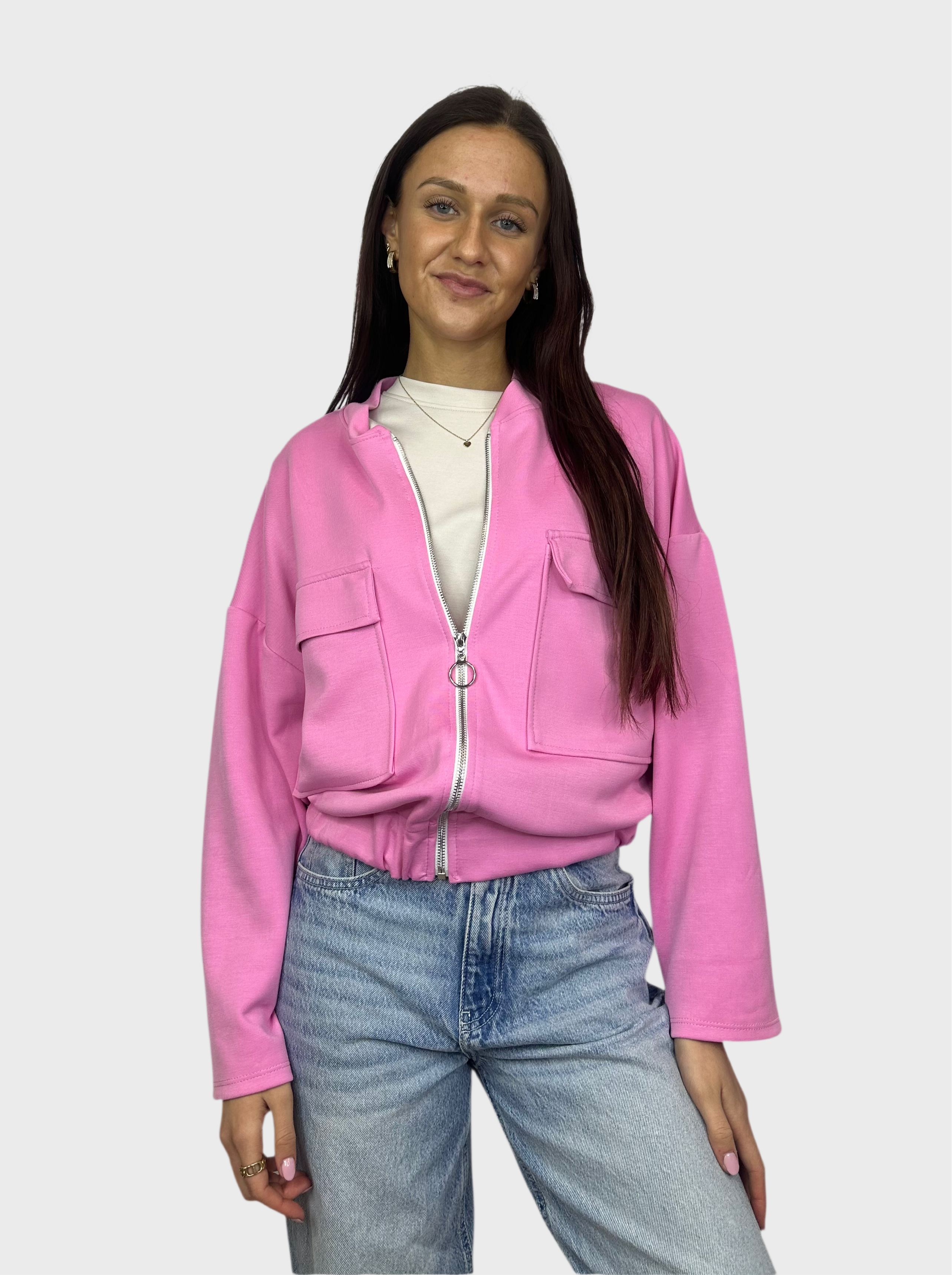 Cargo Jacket - Roze