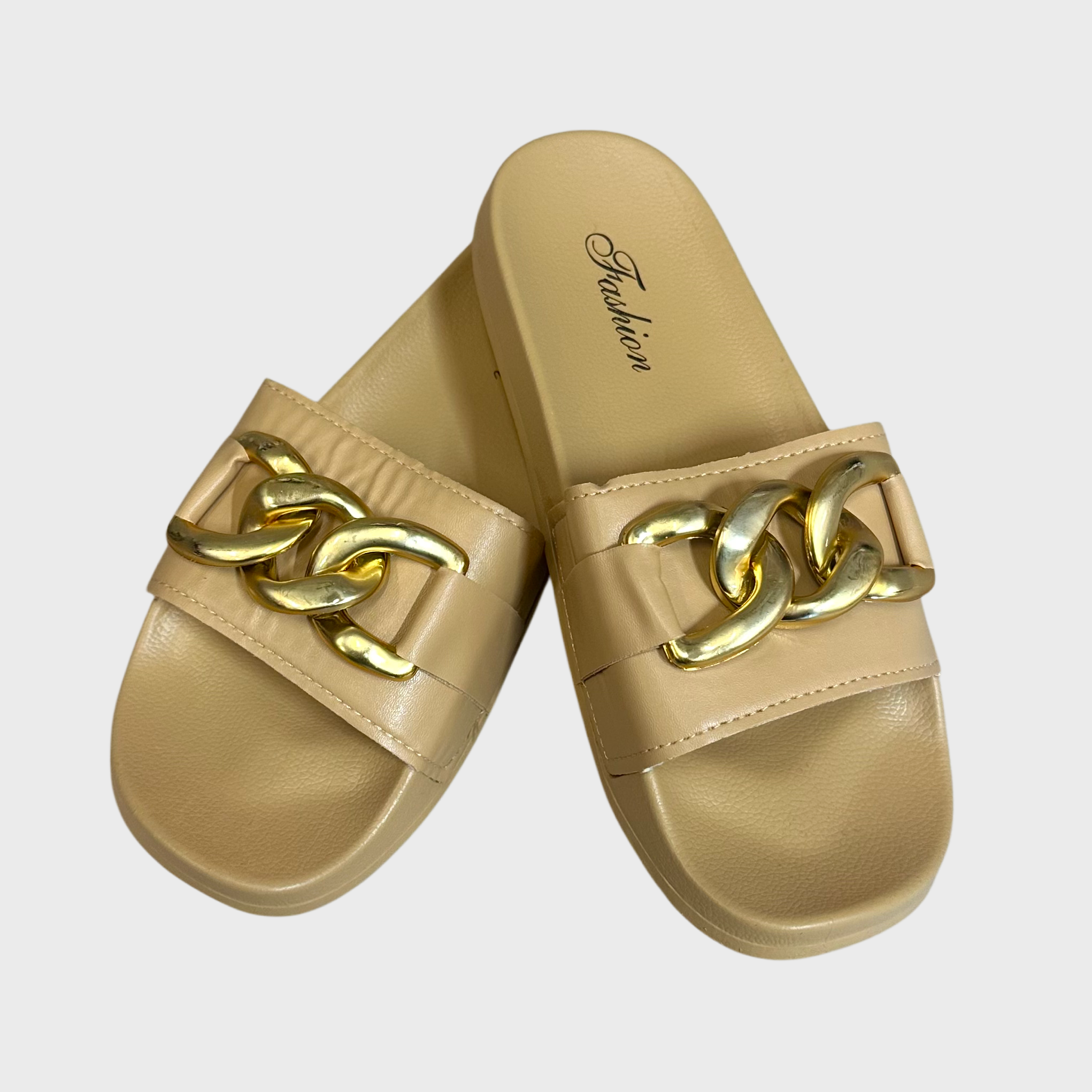 Dames Slippers - Khaki