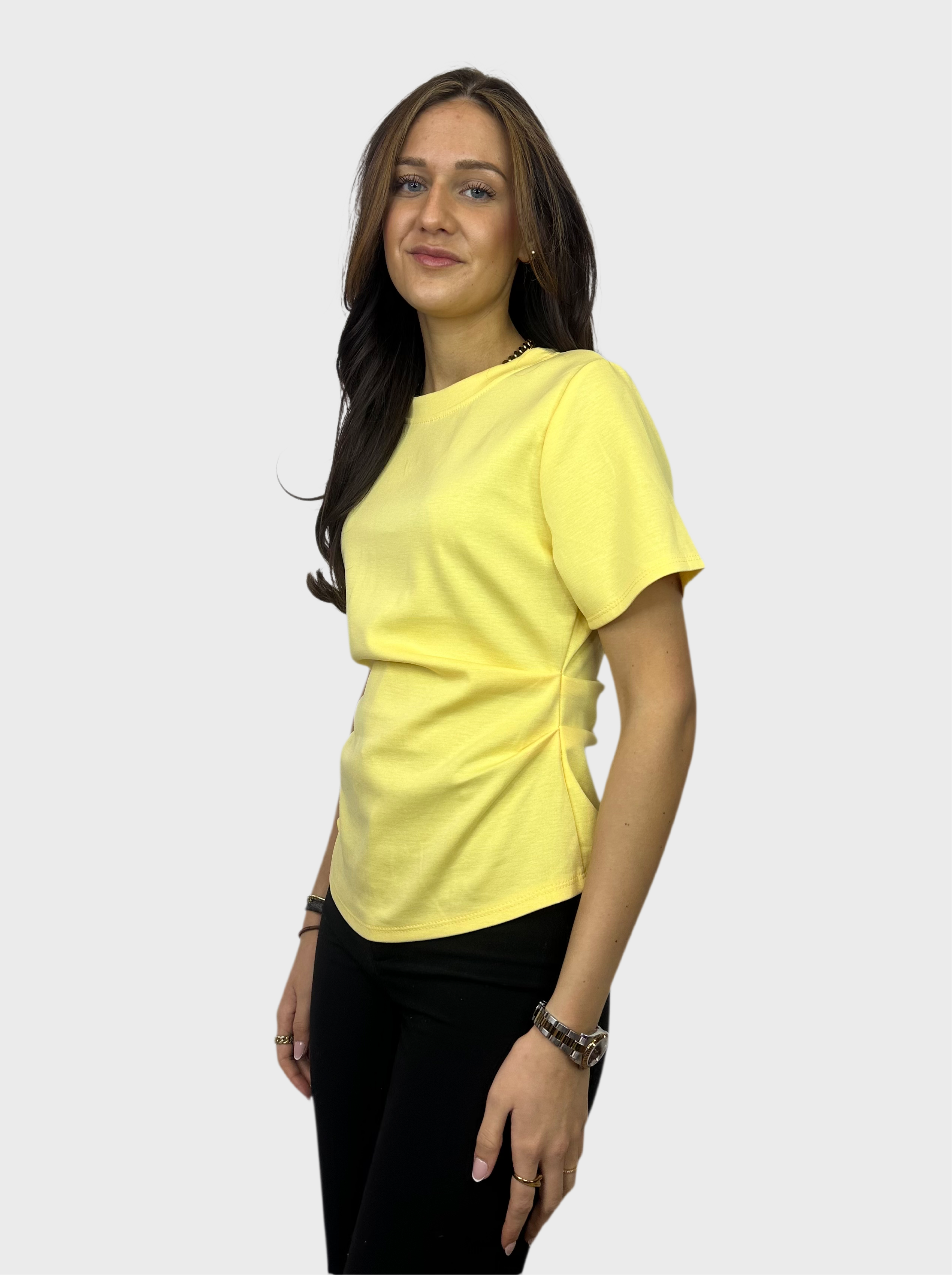 Iris Top - Geel