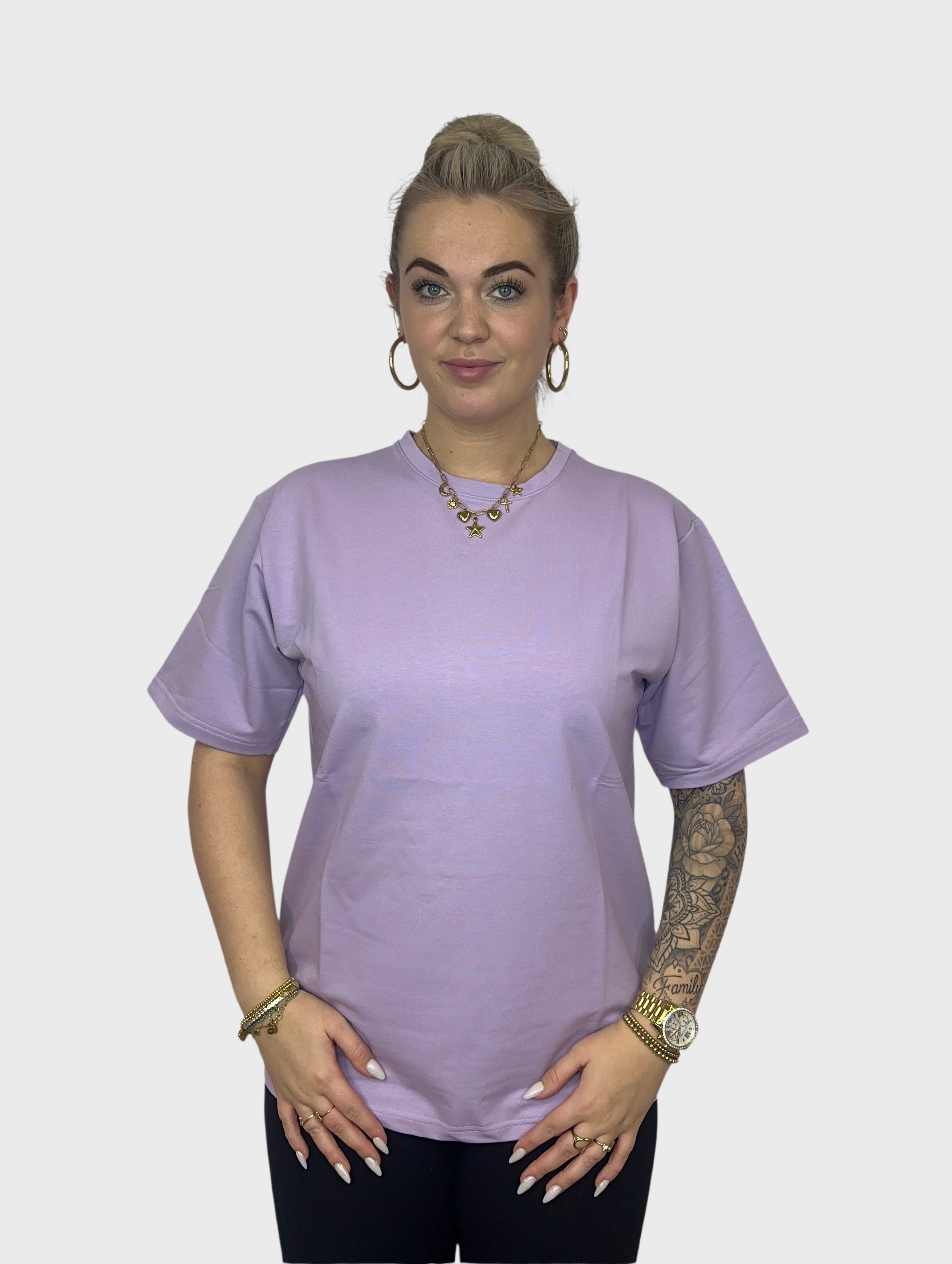 Basic T-Shirt - Lila