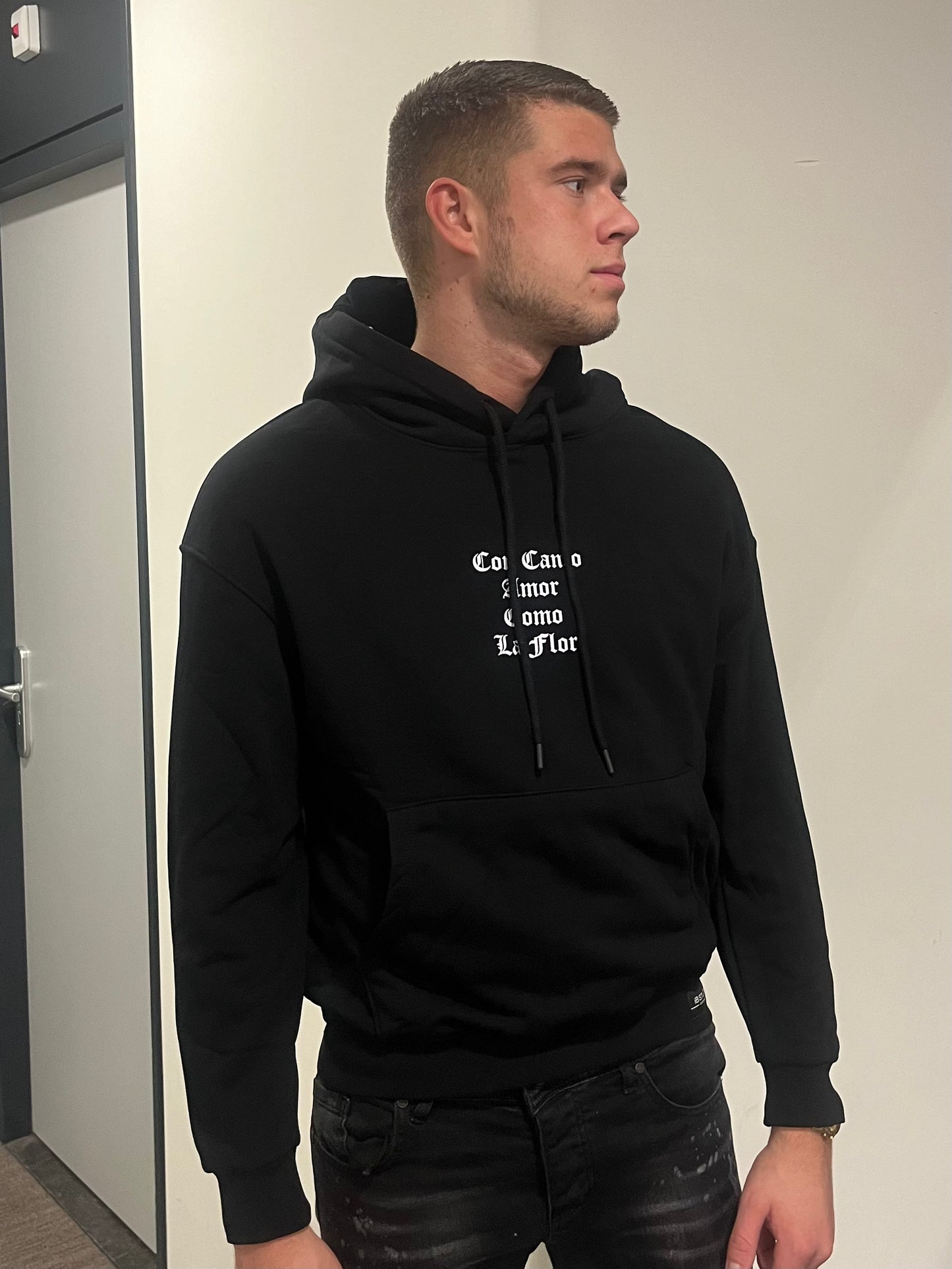 Amor Butterfly Hoodie - Zwart