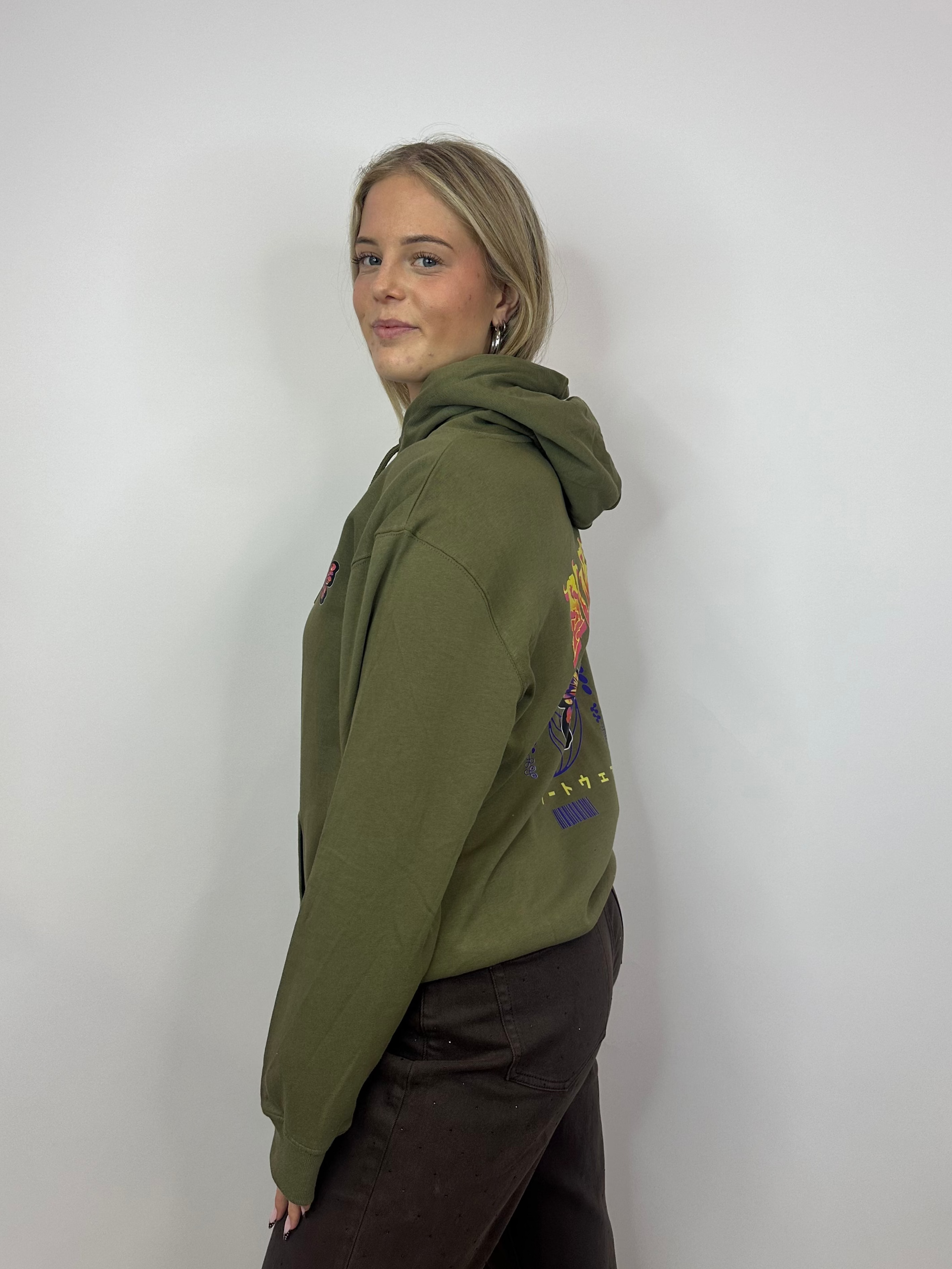 Butterfly Hoodie - Army