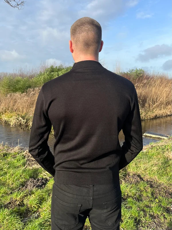 Longsleeve Turtle T-Shirt - Zwart