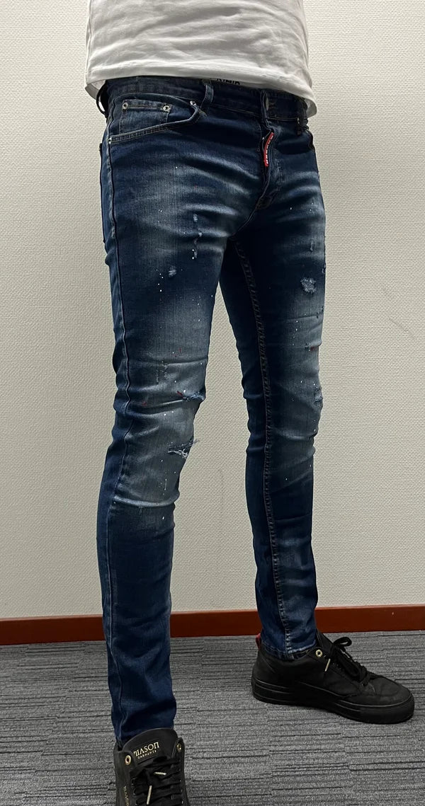 Les Blue Slim Fit Jean - Blauw
