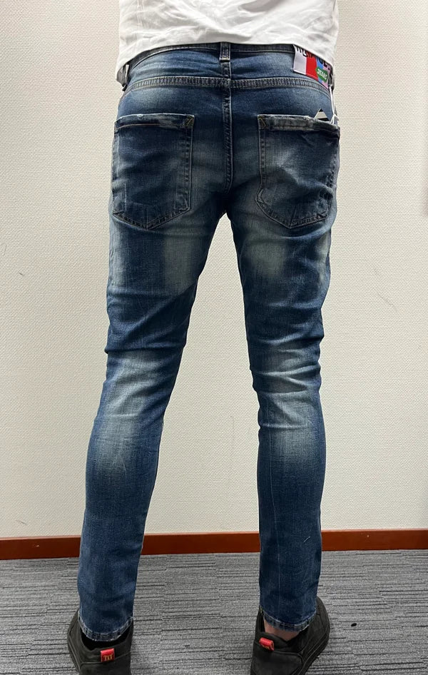 Demantion Slim Fit Jean - Blauw