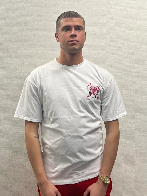 Fire Triangle T-Shirt - Wit