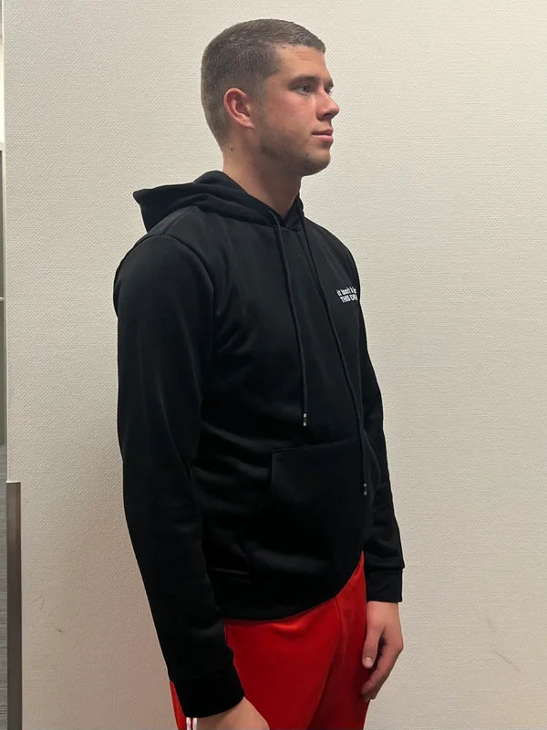Won't Be Forever Hoodie - Zwart