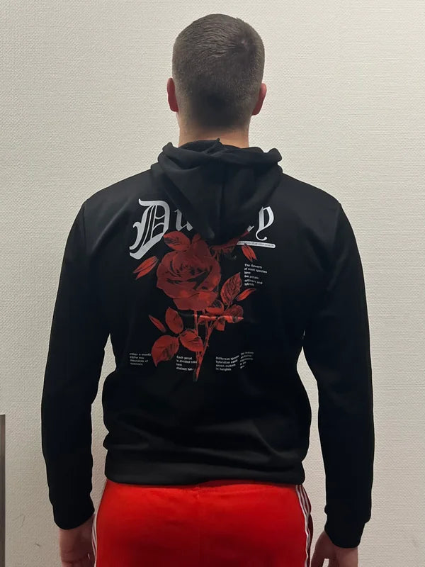 Red One Hoodie - Zwart