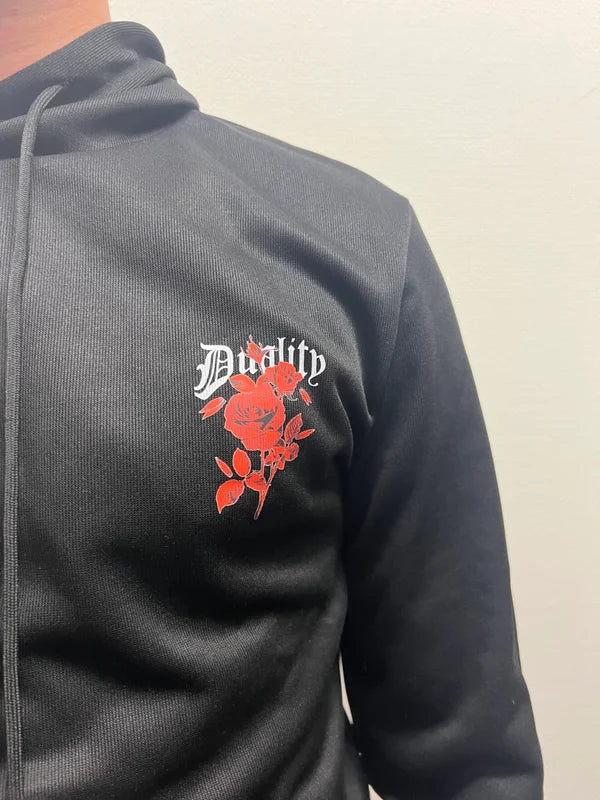Red One Hoodie - Zwart