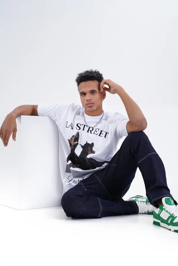 La Street T-Shirt - Wit