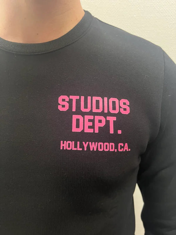 Dept. Studio Sweater - Zwart