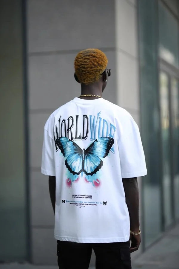WorldFly T-Shirt - Wit