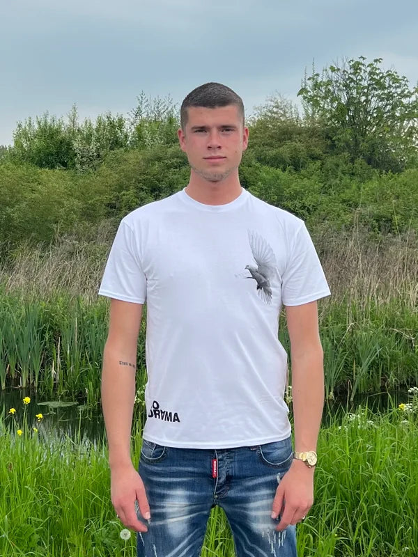 NO DRⱯMA T-Shirt - Wit