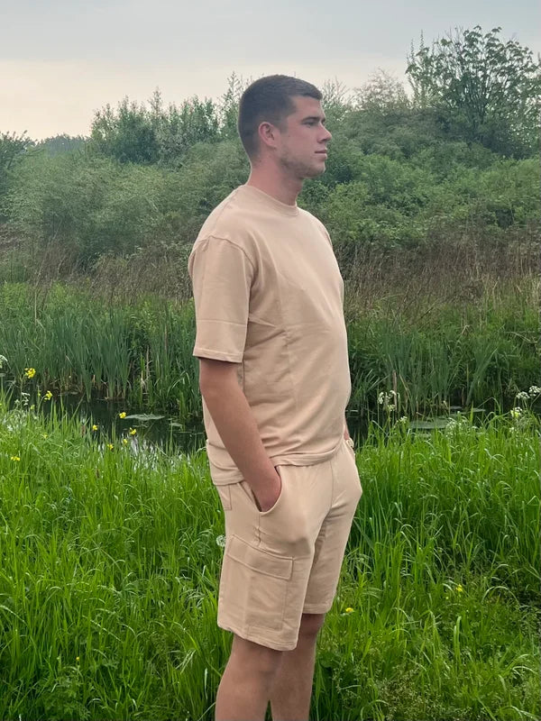 Comfy Trainingspak Short - Sandy