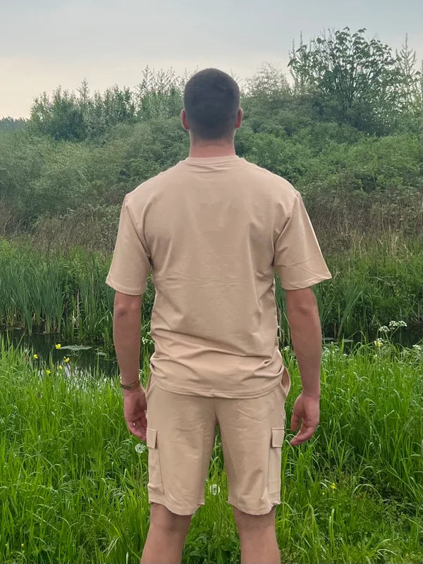 Comfy Trainingspak Short - Sandy