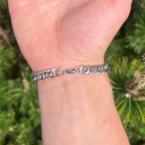 Nutro Chain Bracelet - Zilver