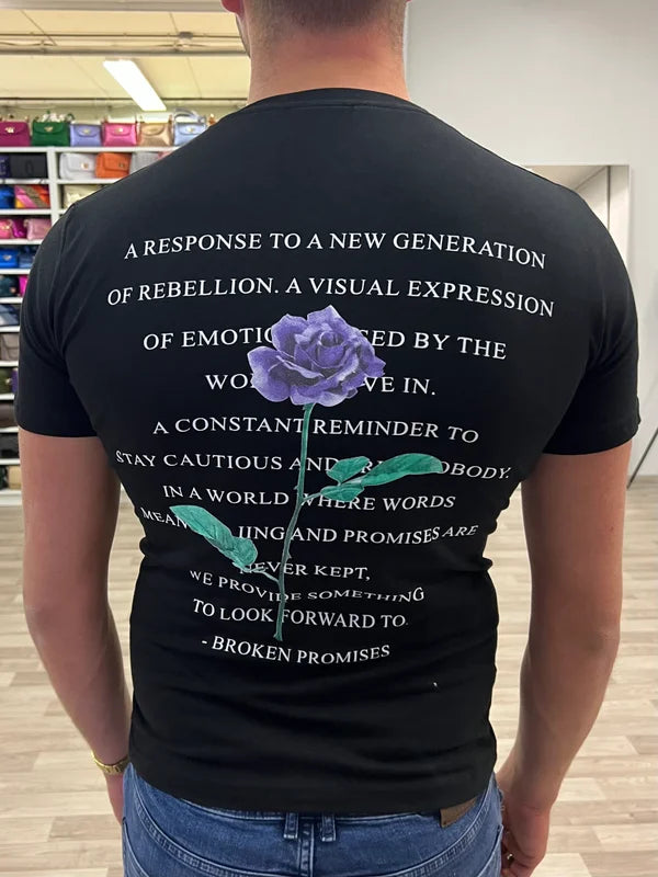 Broken Promises T-Shirt - Zwart