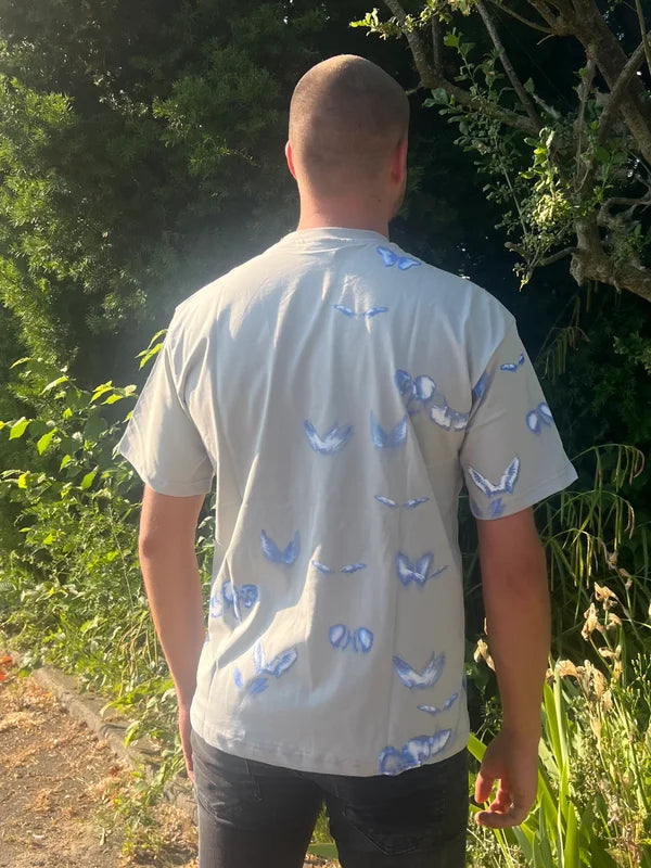 Double Butterfly - Licht Grijs
