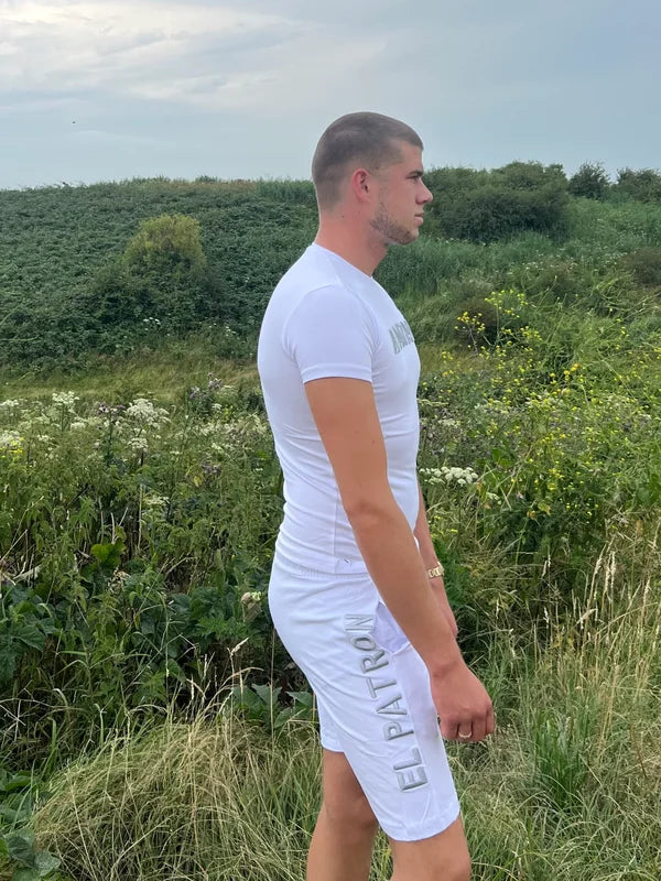 El Patron Trainingspak Short - Wit