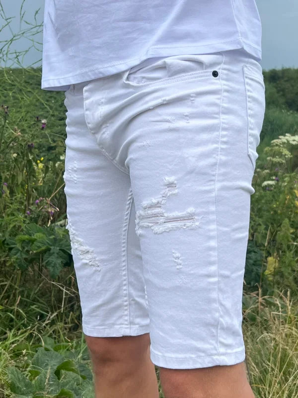 White Short Jean - Wit