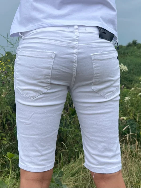 White Short Jean - Wit