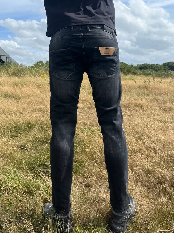 Opty Slim Fit Jean - Zwart